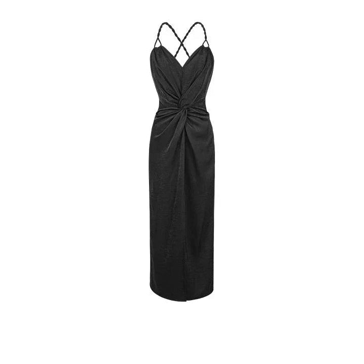 Slit Design Camisole Dress