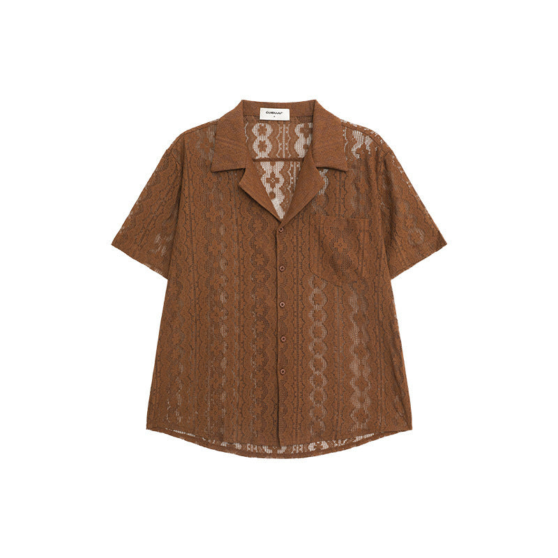Camisa Jacquard Retro Niche