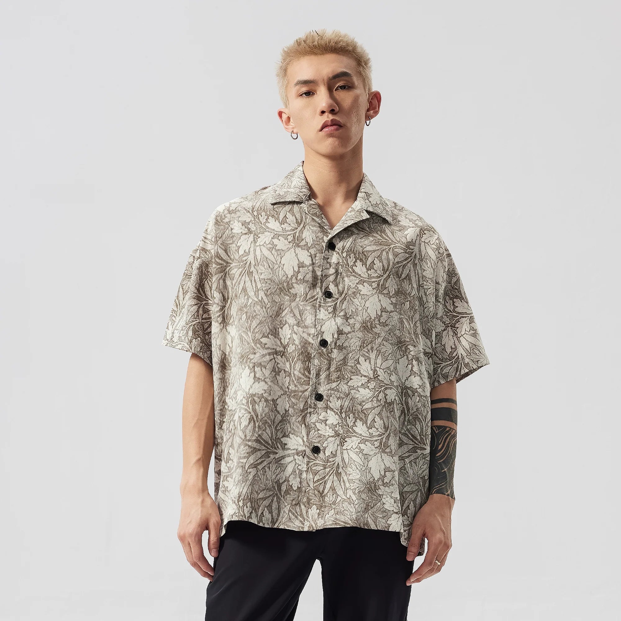 Floral Print Turn-Do