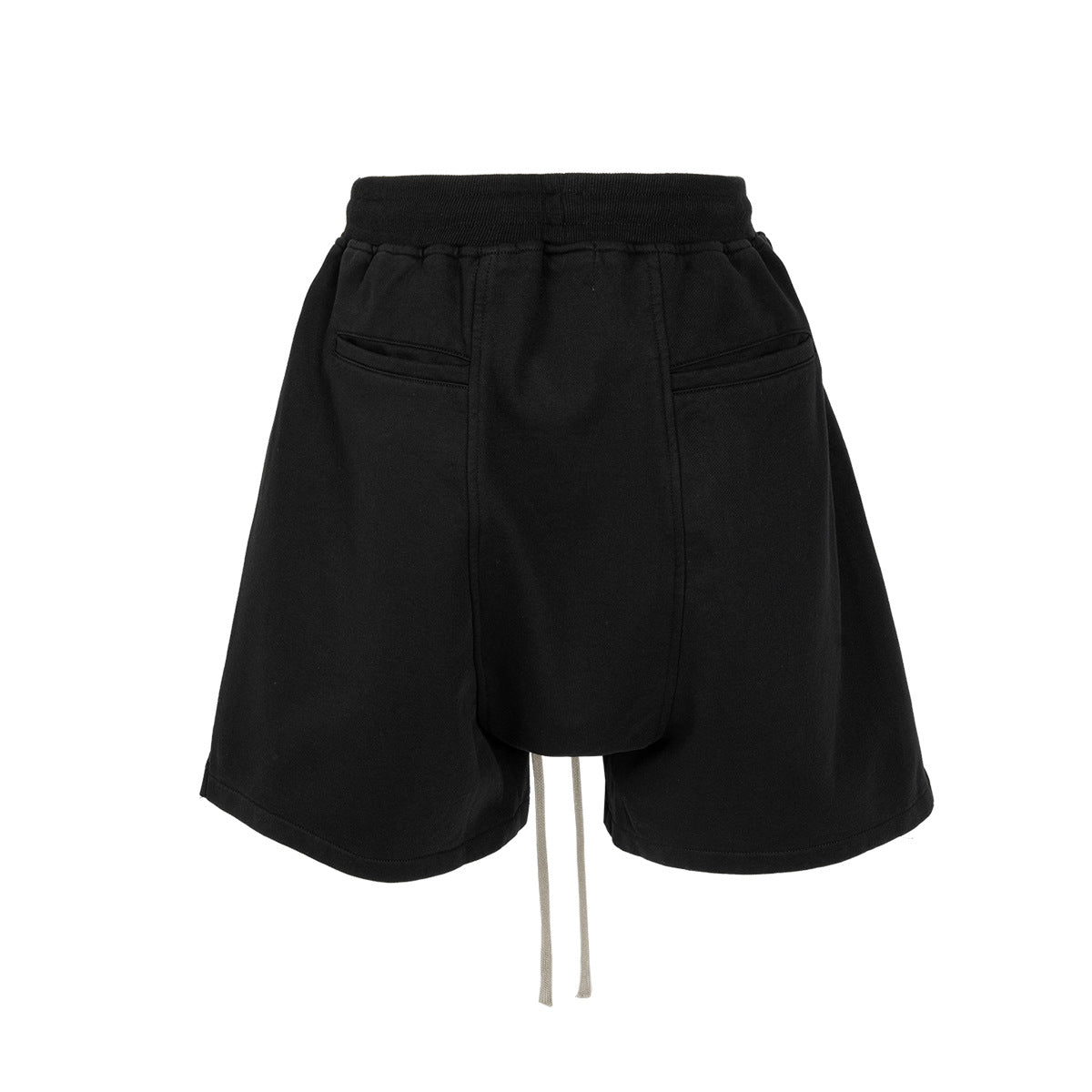 Drawstring Zipper Short Pants