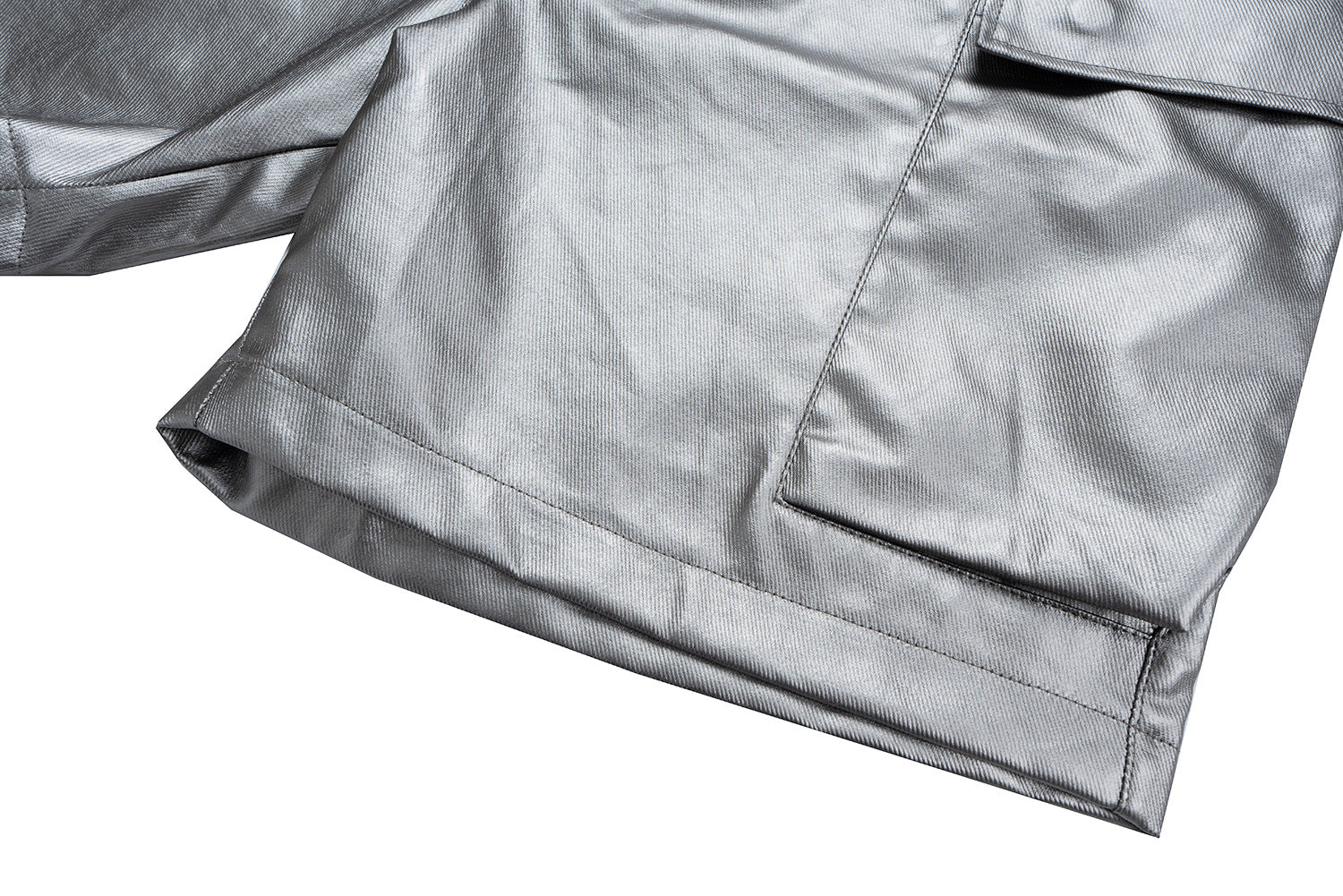 Matte Coated Cargo Short