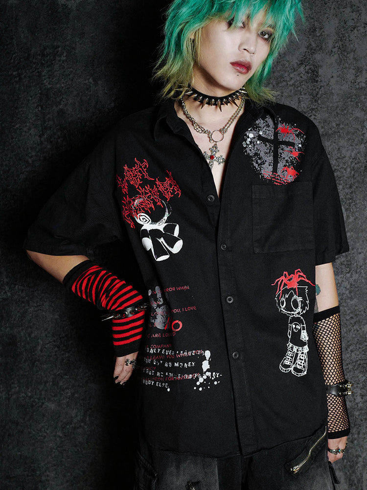 Graphic Design Short Sleeve Shirt