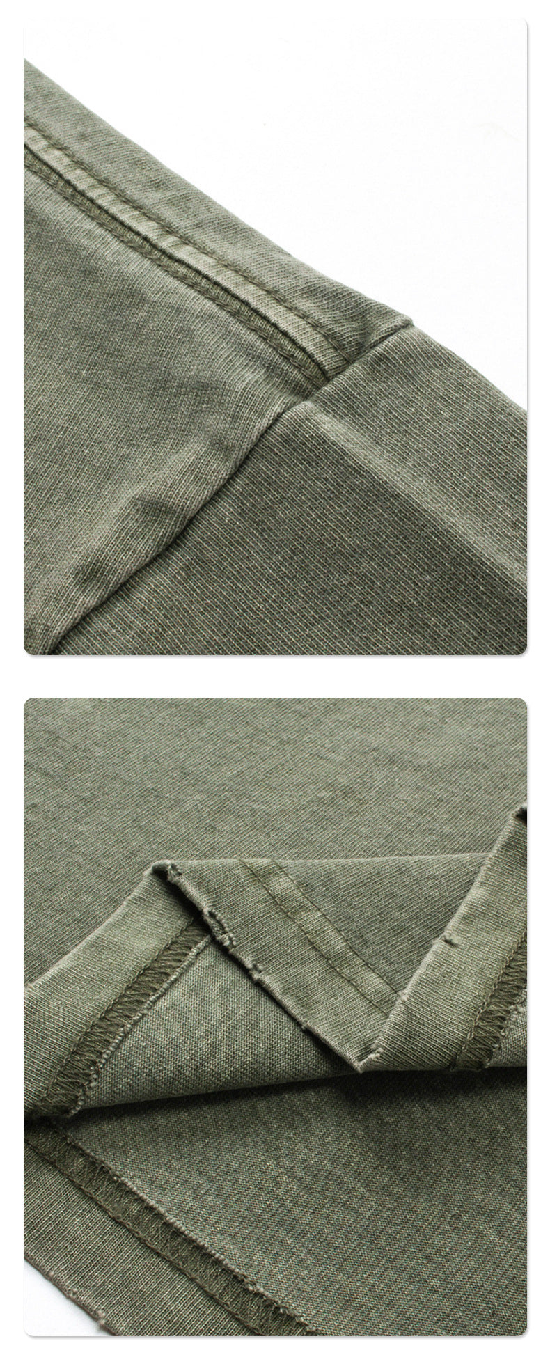 Washed Dyed Oversize Damage Short-sleeve T-shirt & Short Sweatpants Setup