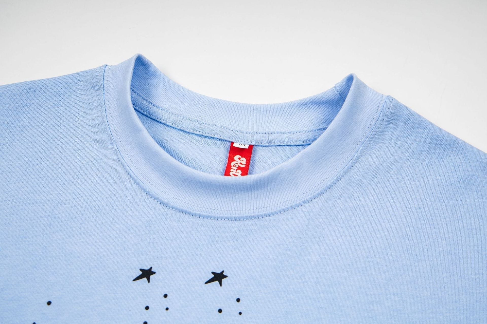 Smile Print Oversize Short Sleeve T-Shirt
