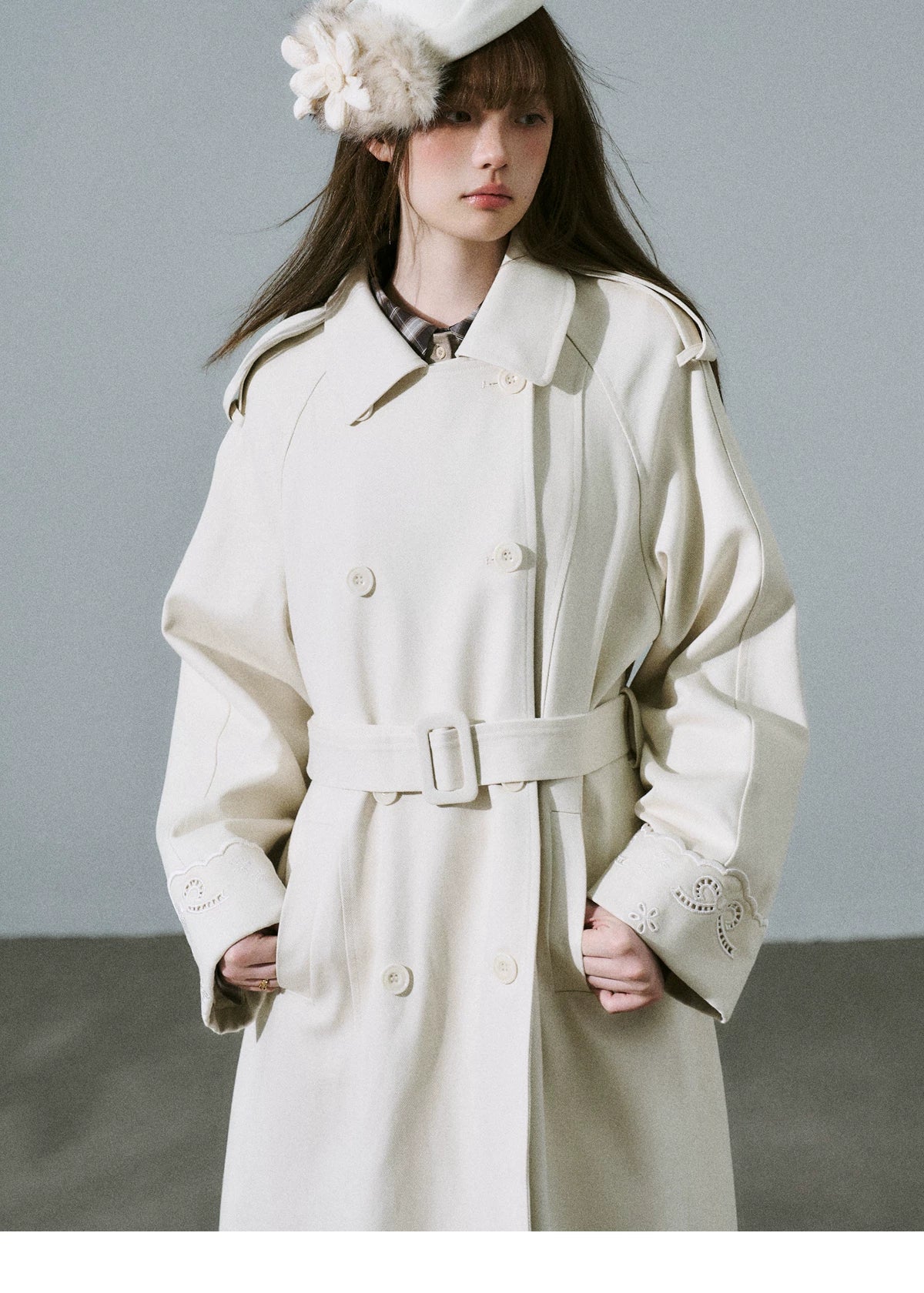 Double-Breasted Trench Coat