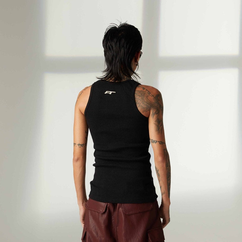 Studs Rhinestone Tank Top