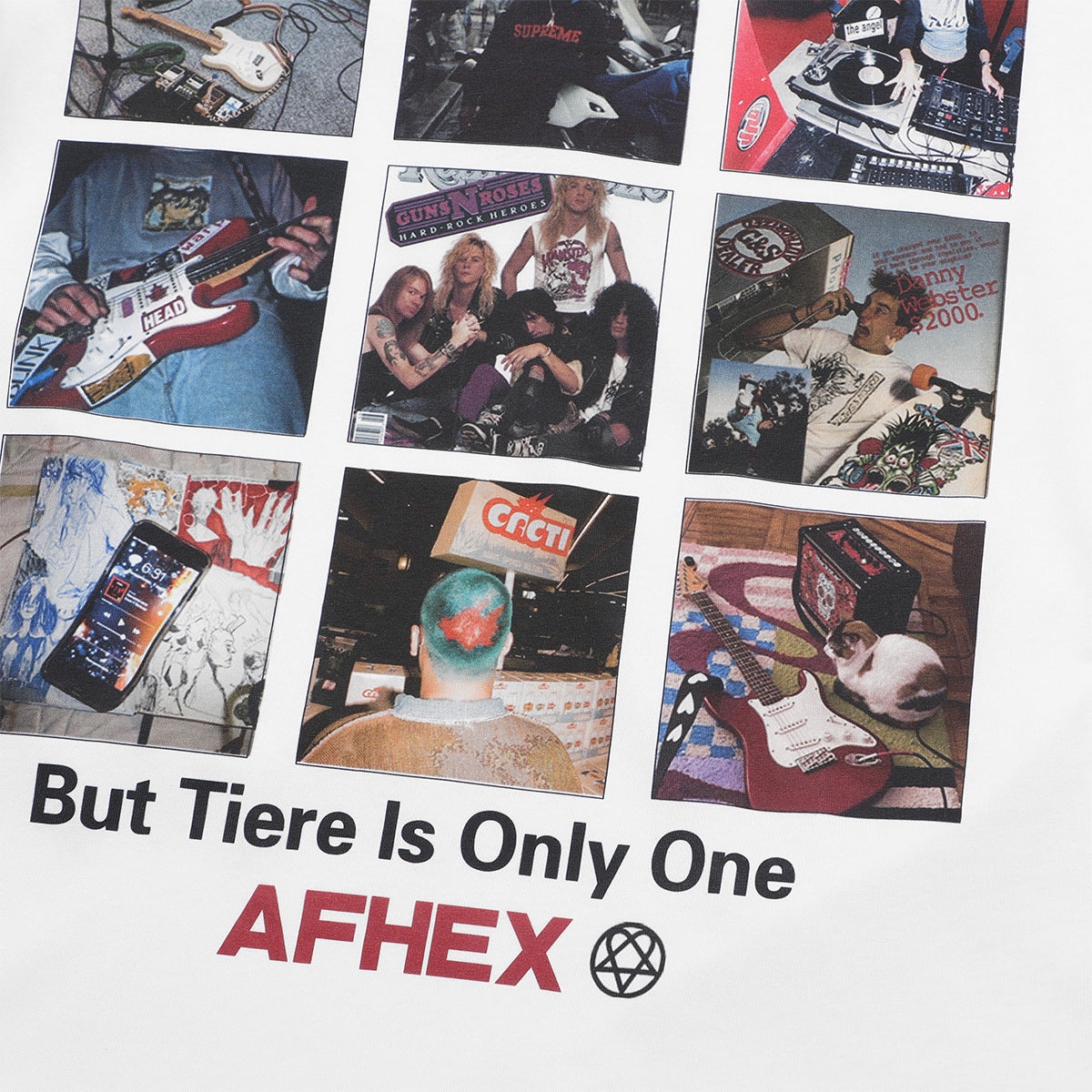 Graphic Print Washed Oversize Short Sleeve T-Shirt