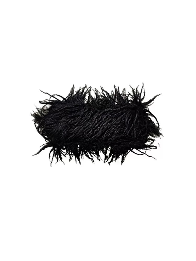 Fake Fur Gothic Scarf