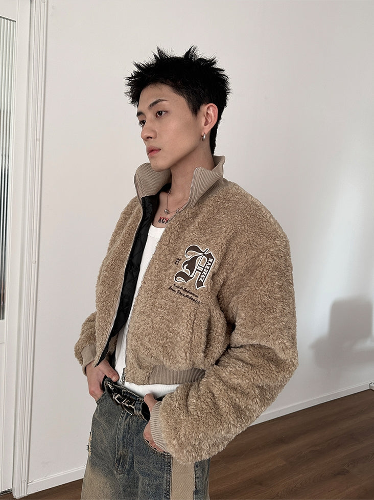 Thick Cotton Stand Neck Jacket