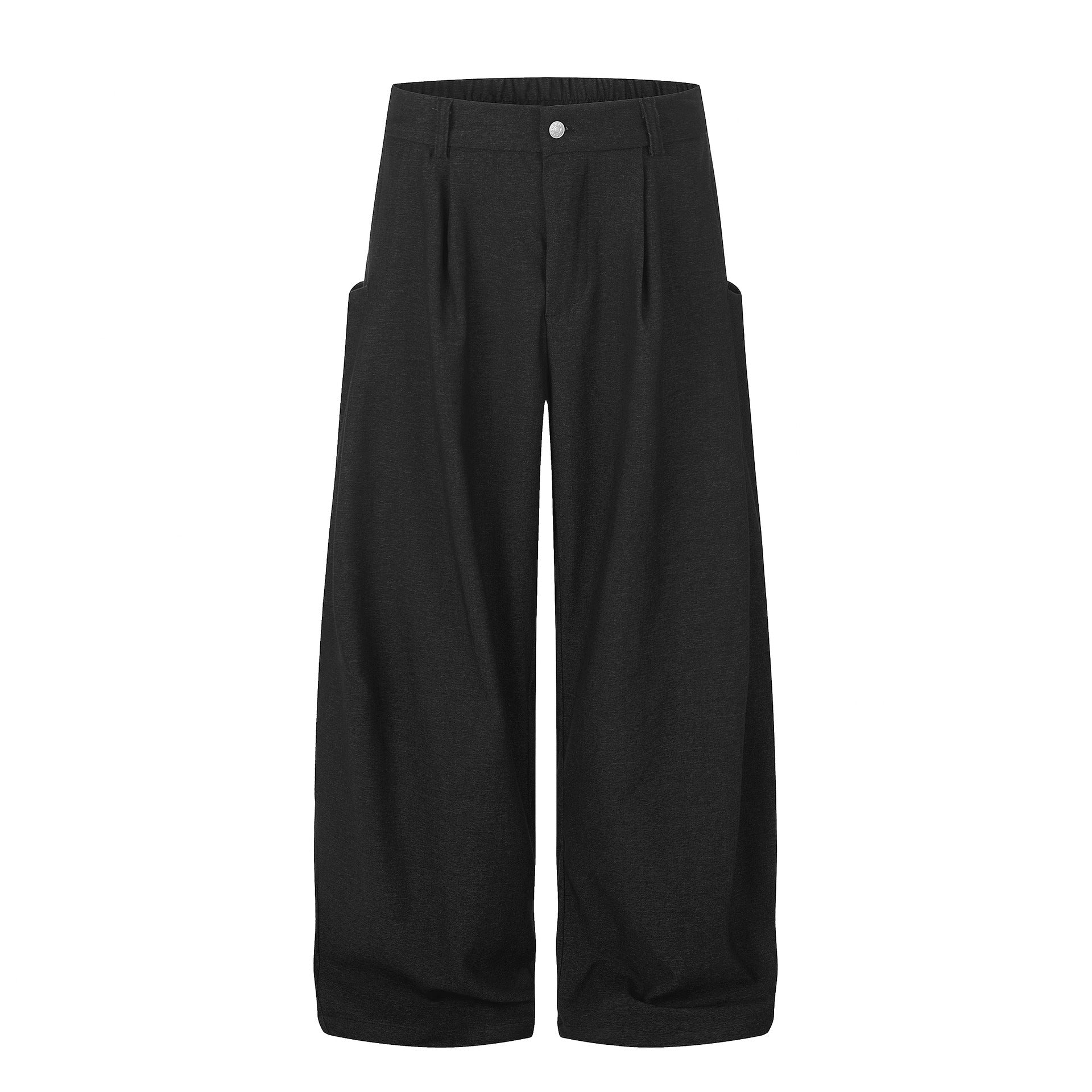 Deconstruction Draped Wide Leg Trousers