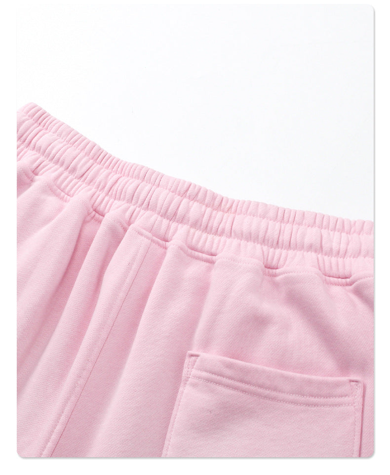 Oversize Spray-dyed Short-sleeve T-shirt & Spray-dyed Short Sweatpants Setup