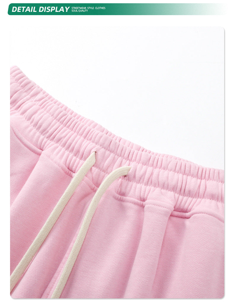 Oversize Spray-dyed Short-sleeve T-shirt & Spray-dyed Short Sweatpants Setup