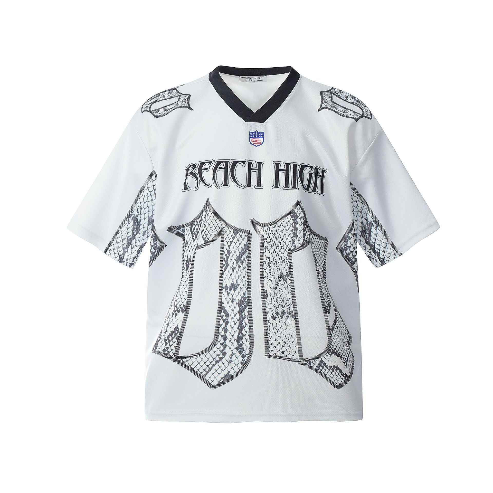 Jersey Style Snake Print T-Shirt - MADXMARX