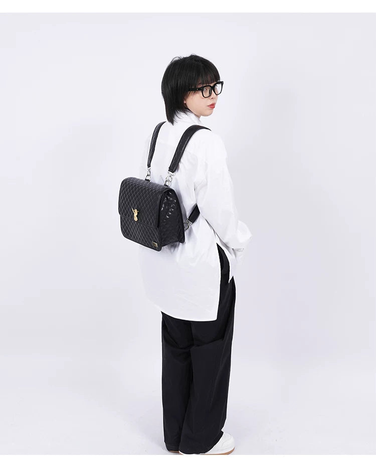 Quilted Mini Backpack