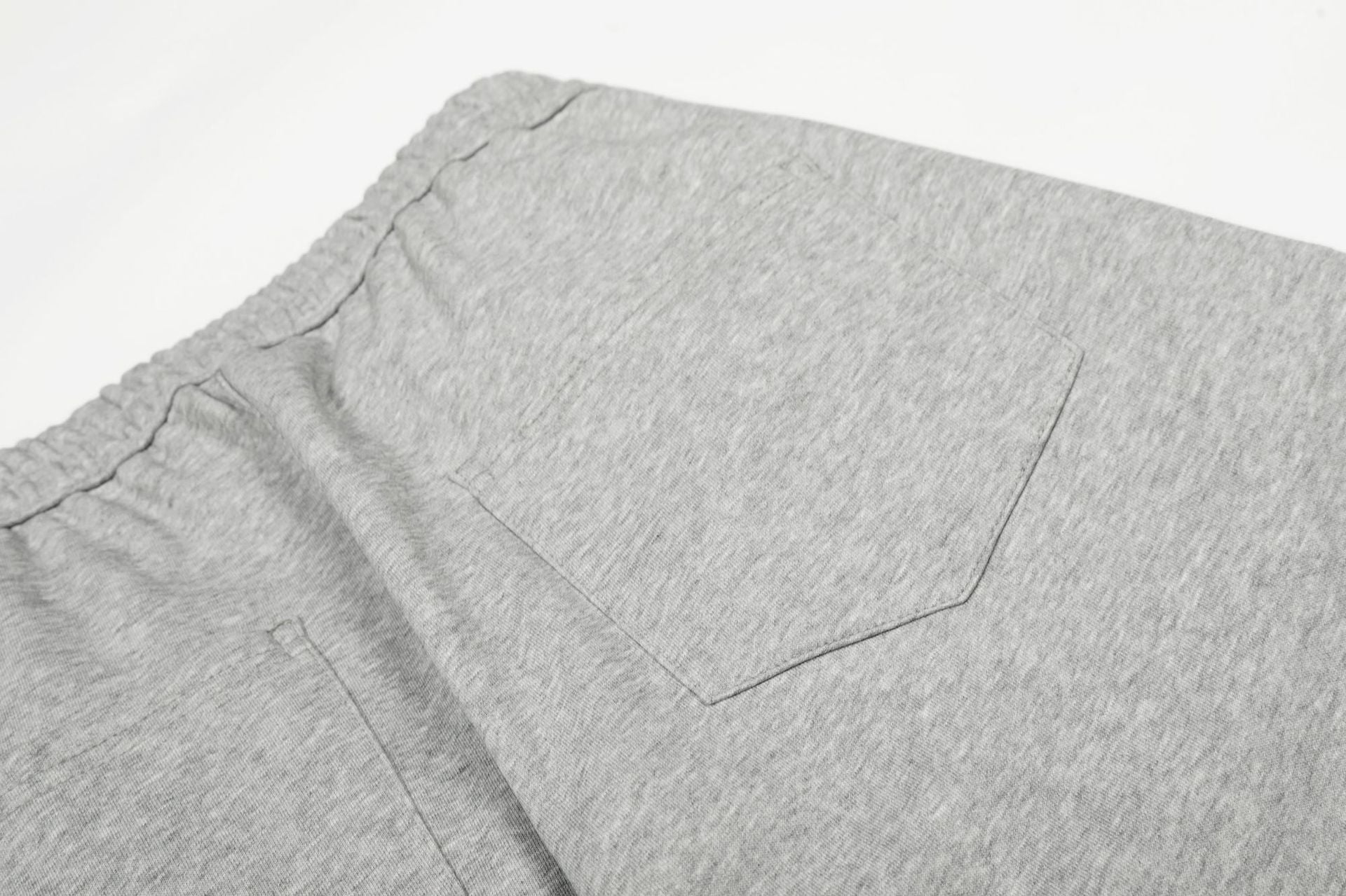 Pleats Wide Leg Sweatpants