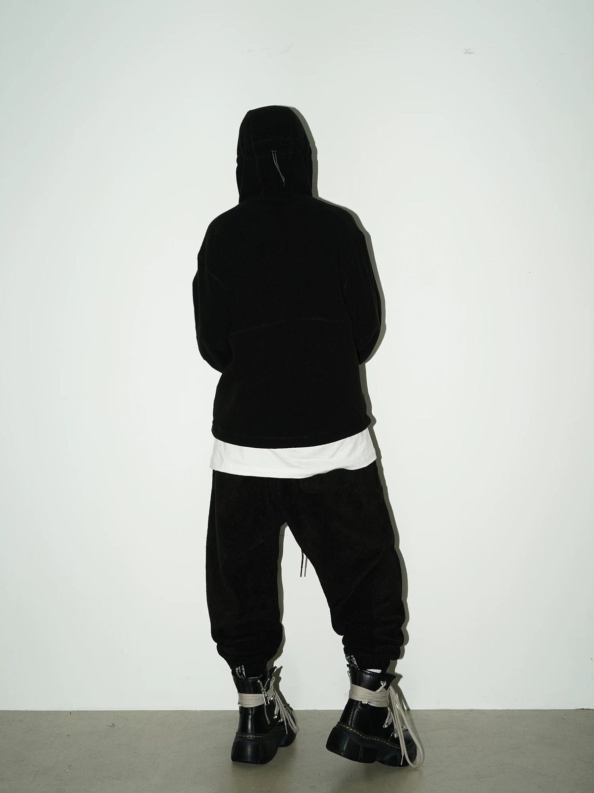 Fleece Zipper Hoodie & Drawstring Sweat Pants Setup