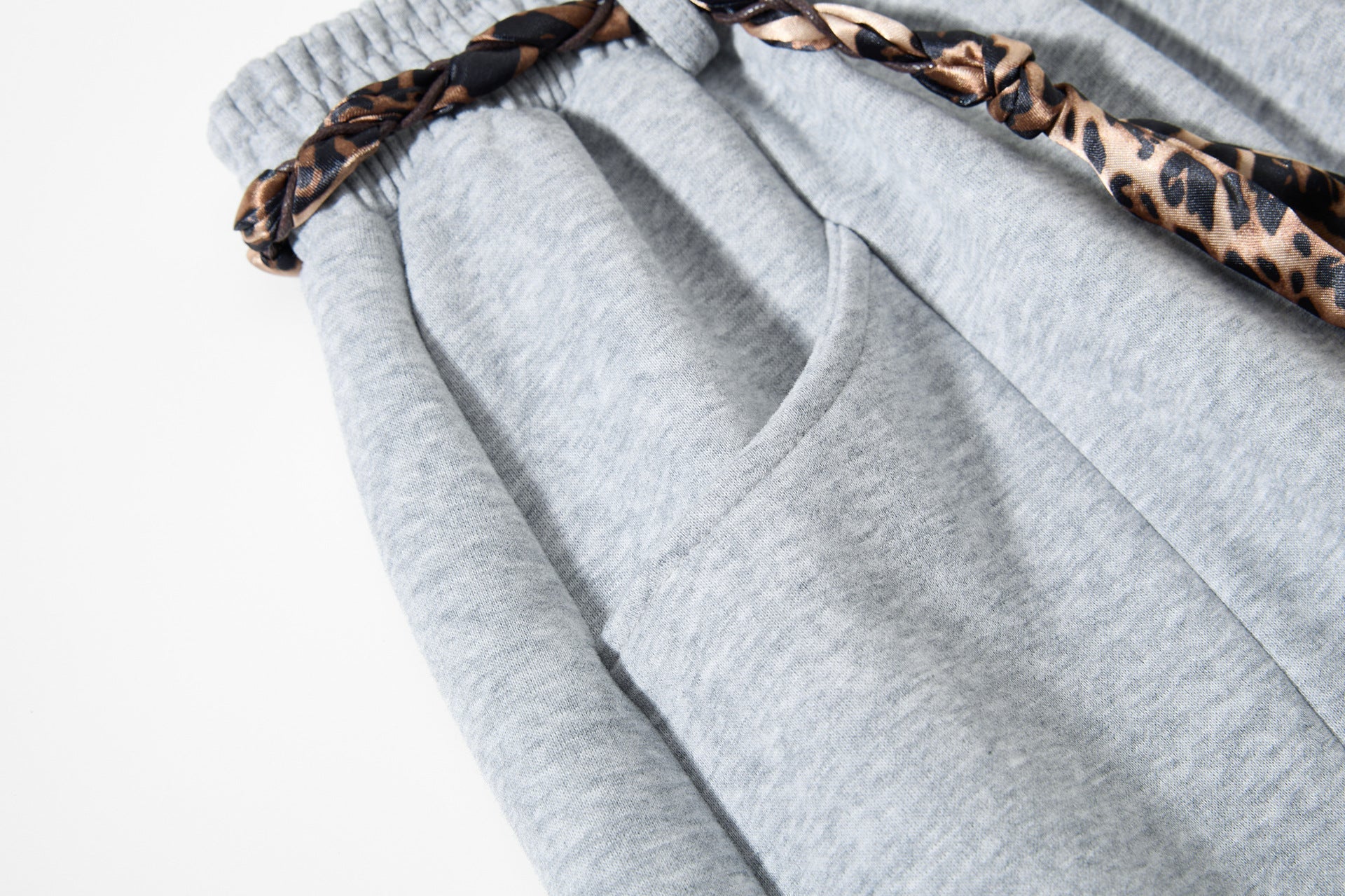 Sporty Curved Wide Leg Pants