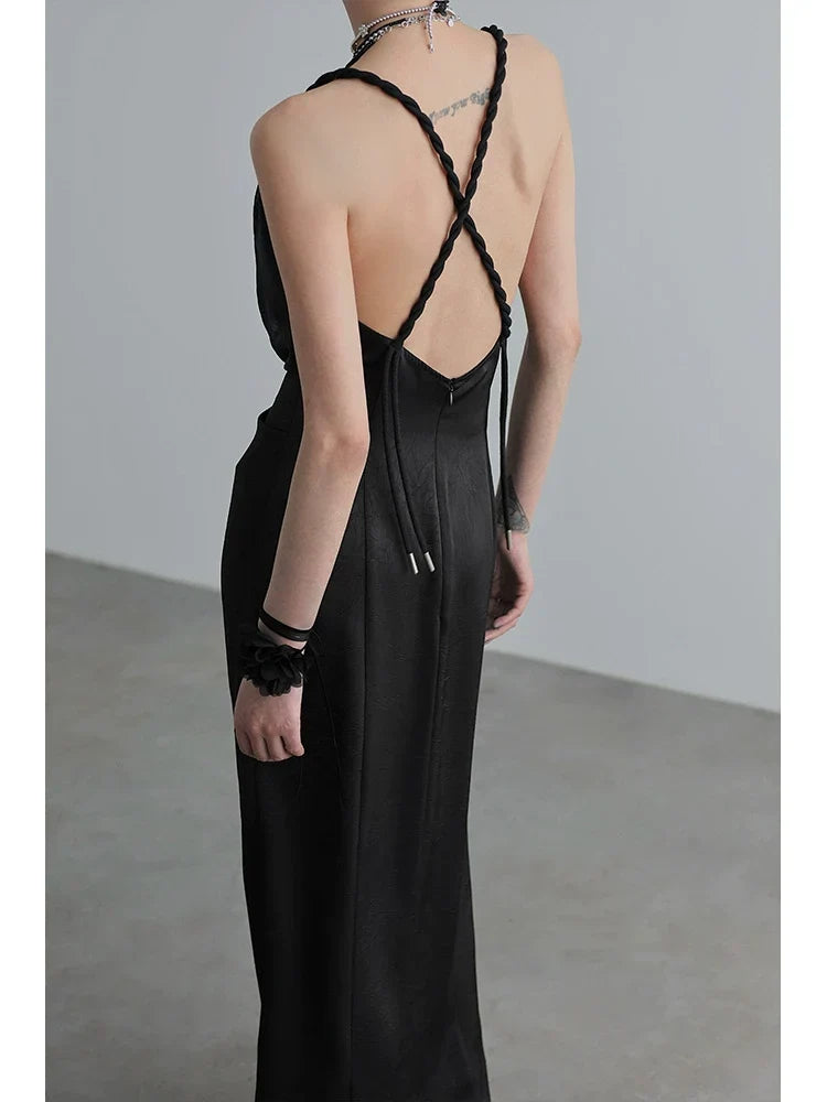 Slit Design Camisole Dress