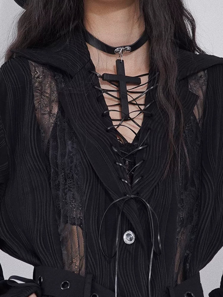 Punk Cross Dark Style Necklace