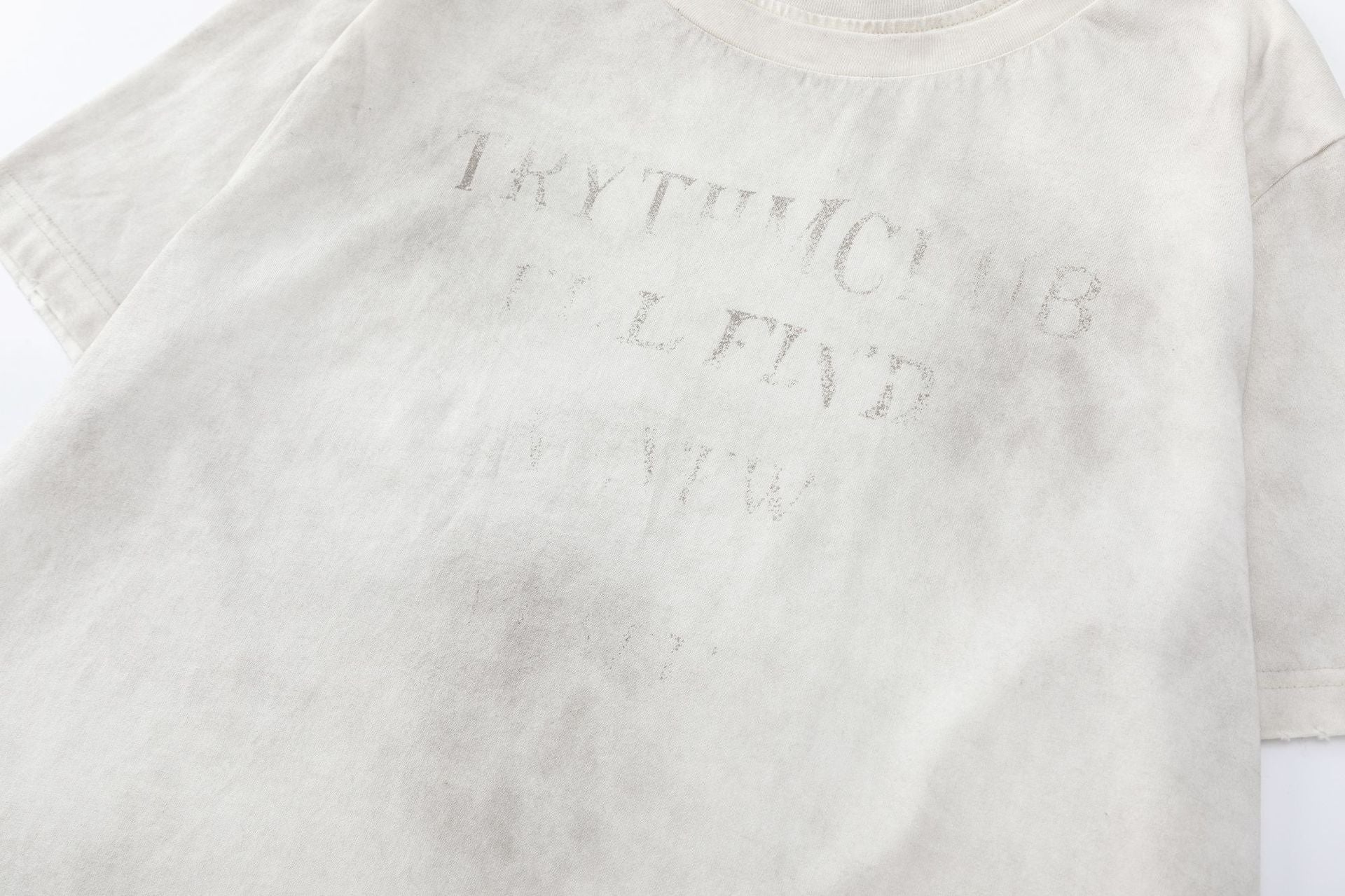 Graphic Letter Print Short Sleeve T-Shirt