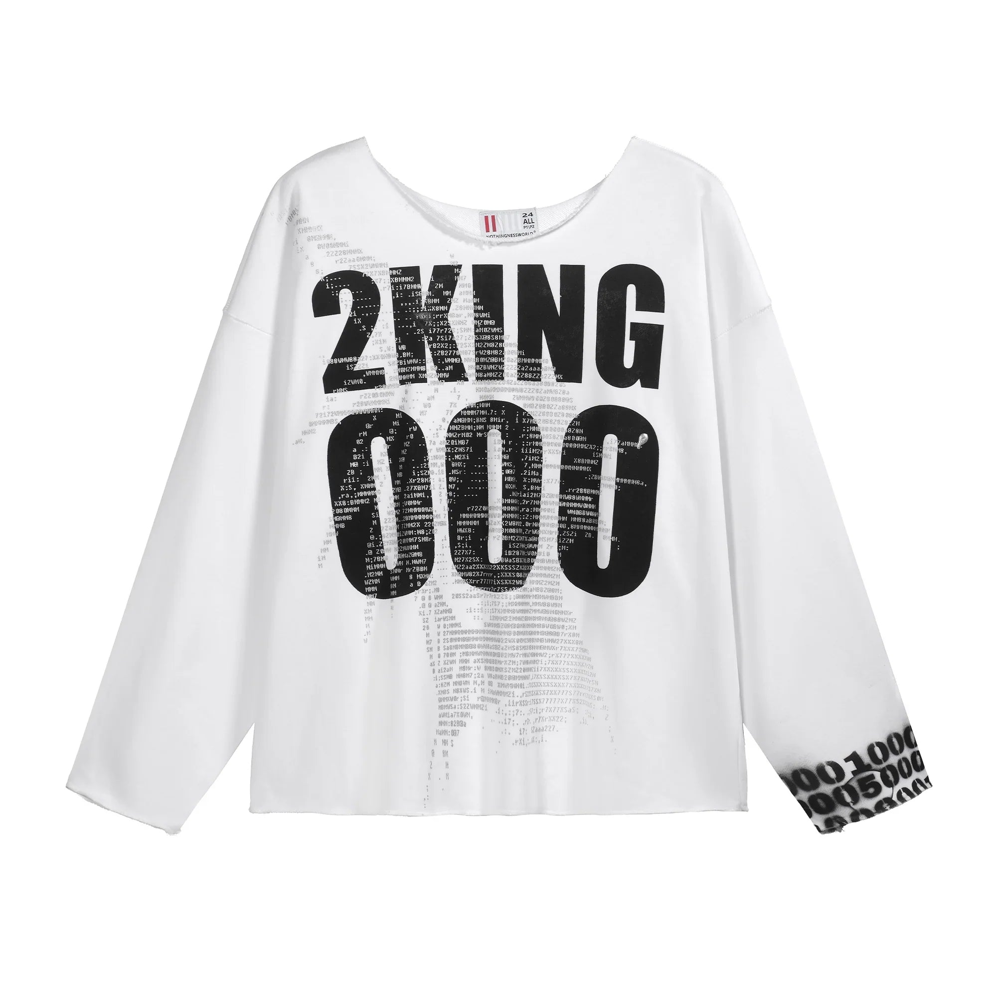 Oversize Damage Sweatshirt