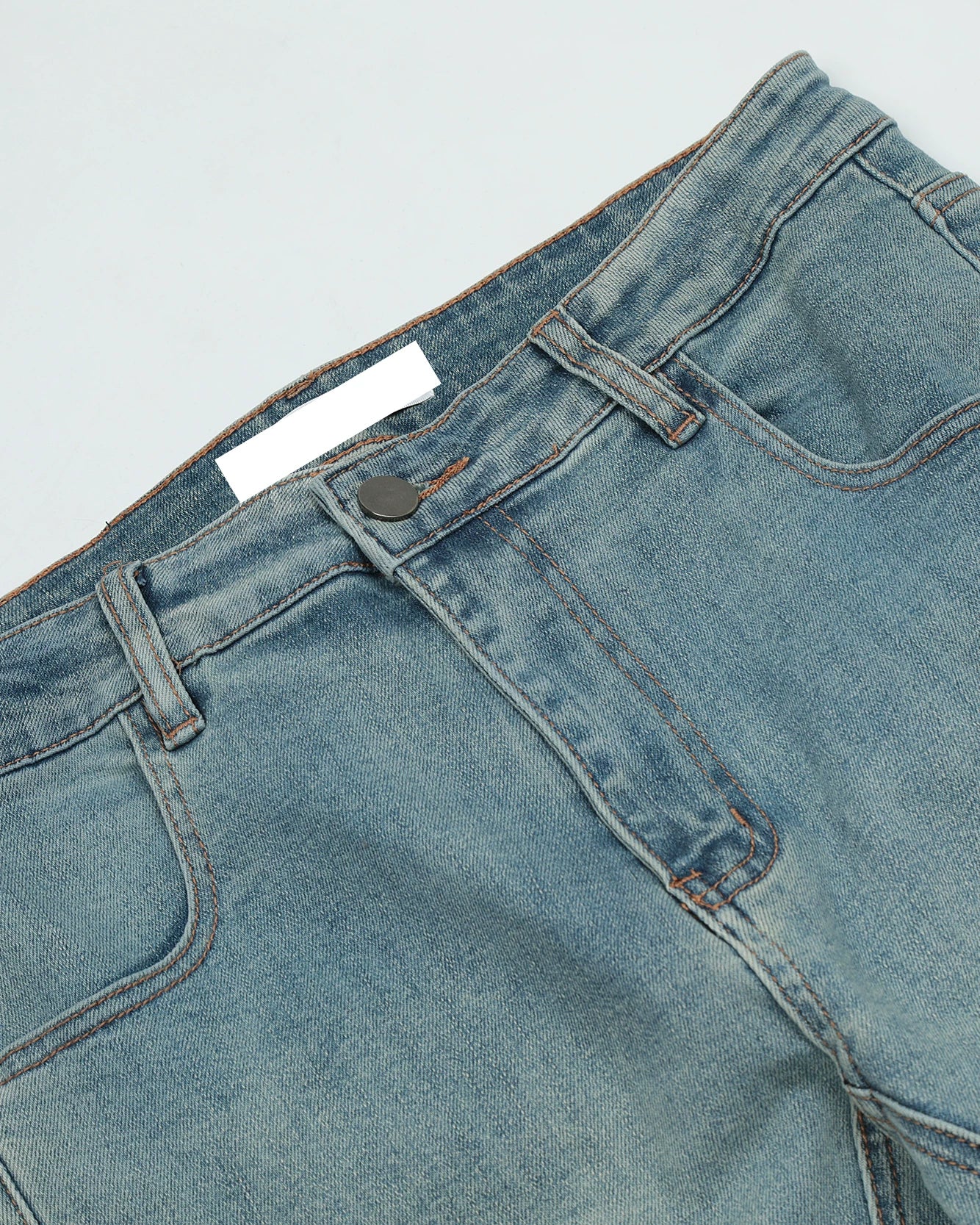 Fade Seam Flare Denim Jeans