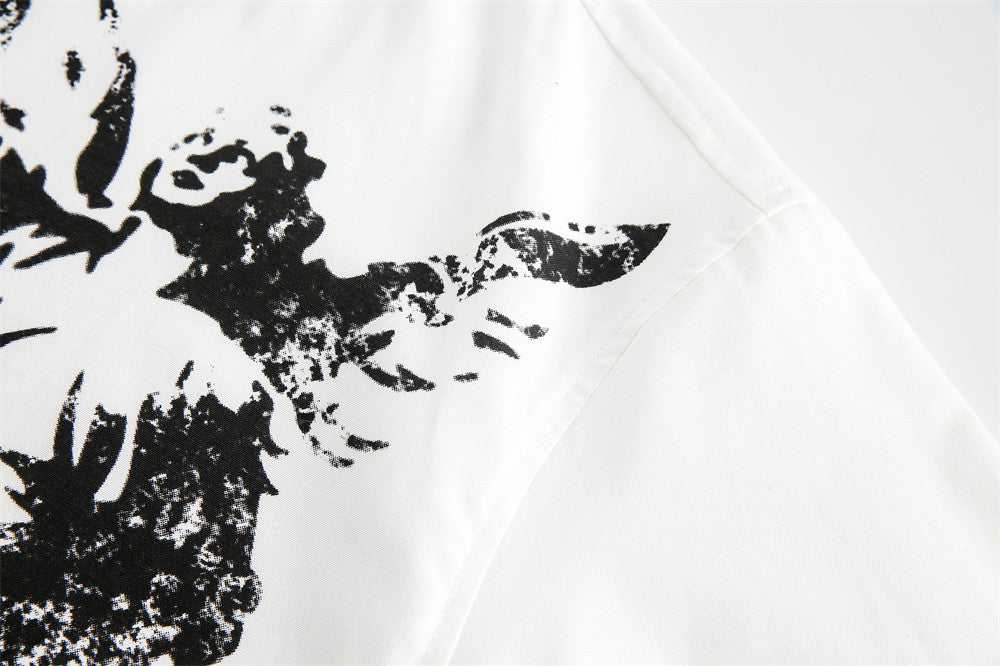 Camicia con stampa Angelo risorto