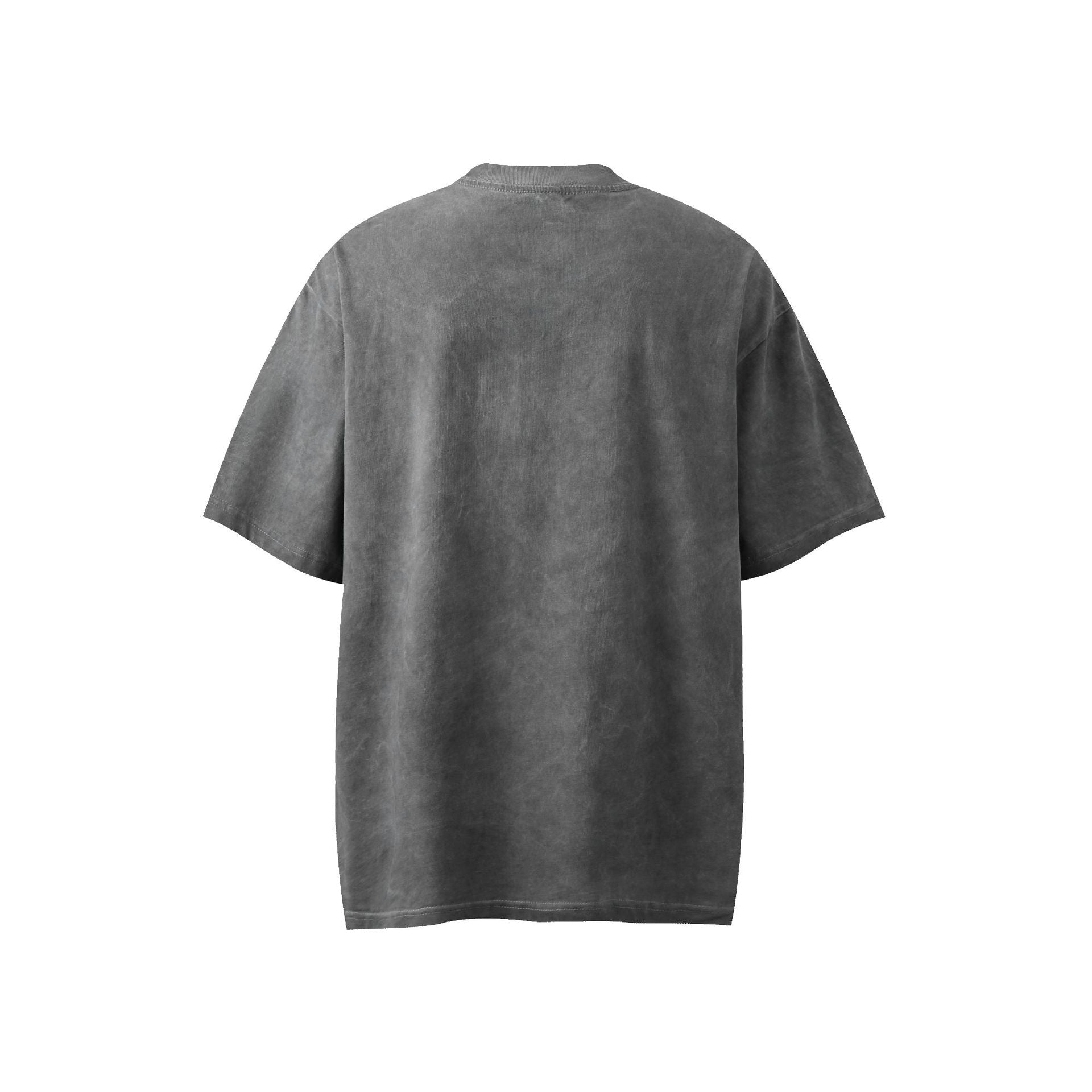 Graphic Print Washed Oversize Short Sleeve T-Shirt