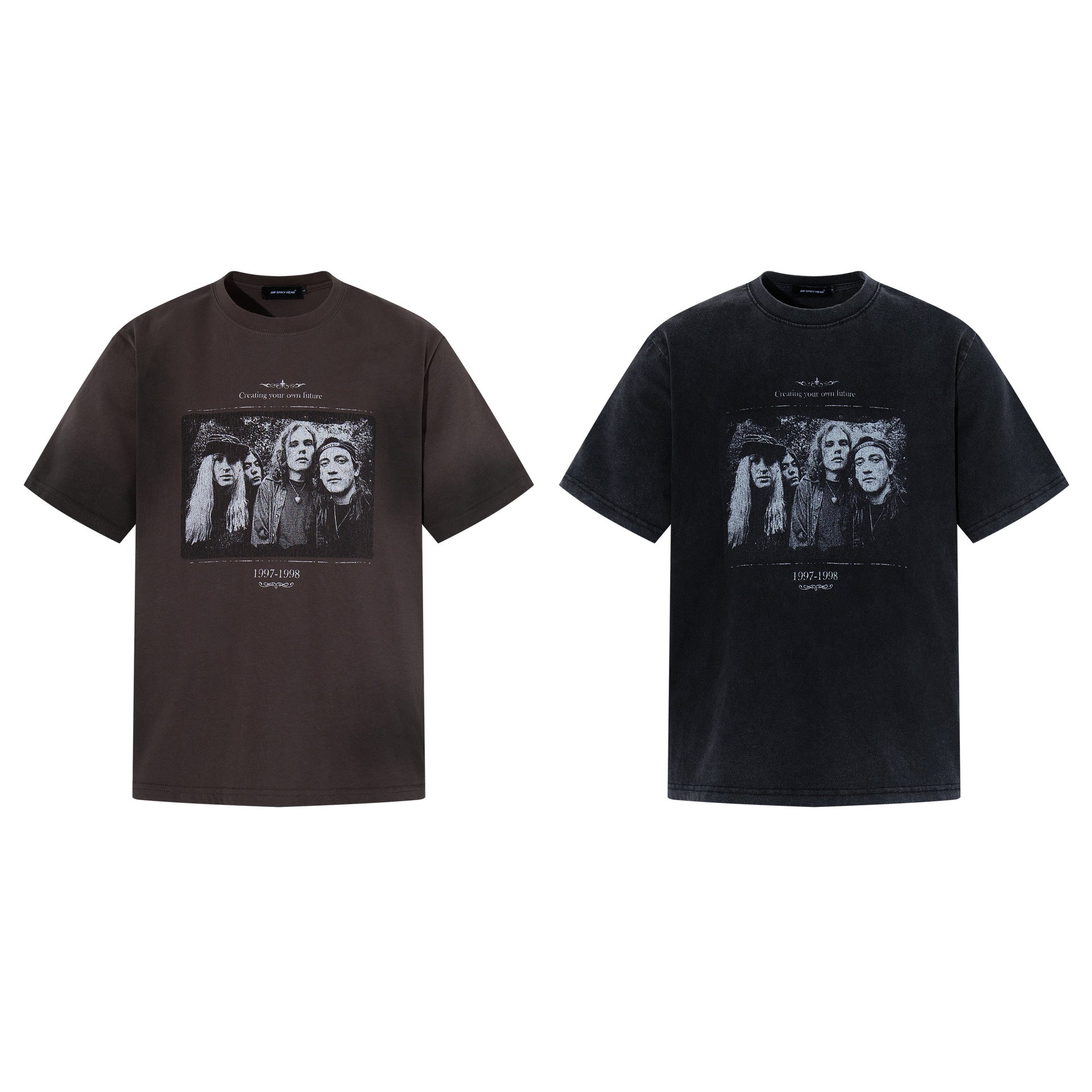 Rock Photo Print Short Sleeve T-Shirt