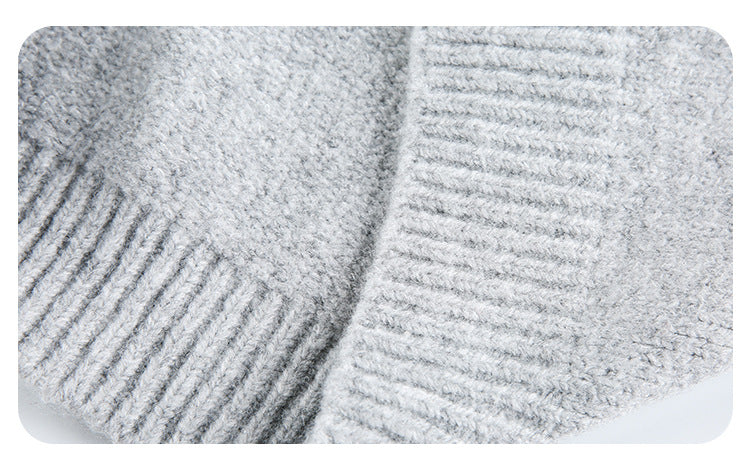 Christmas Vintage Plush Puppy Crew Neck Sweater