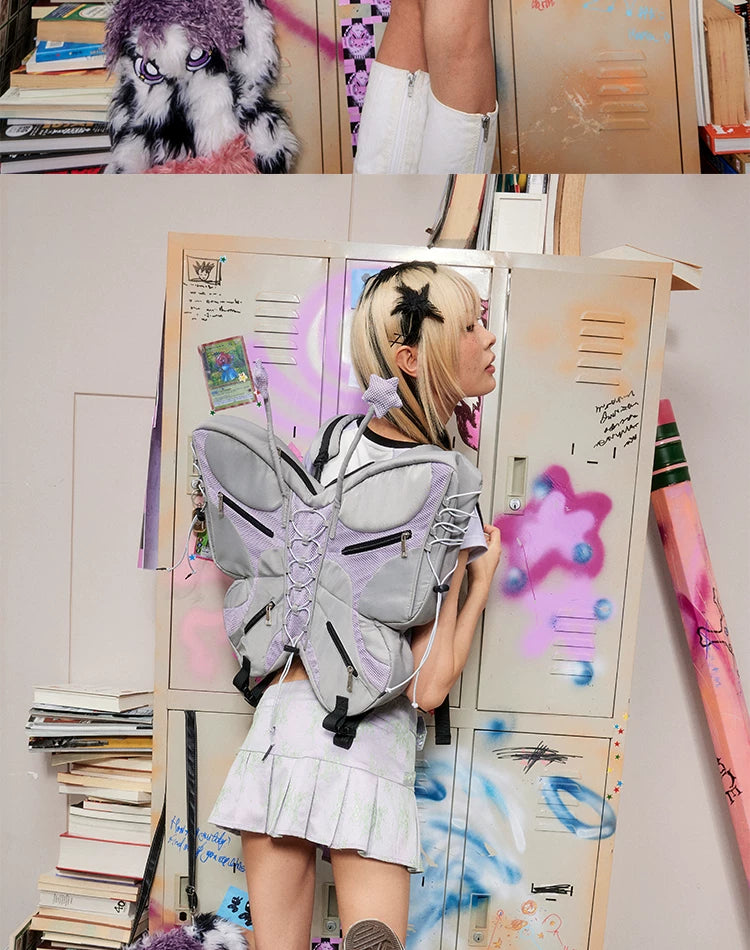 Butterfly Design Backpack