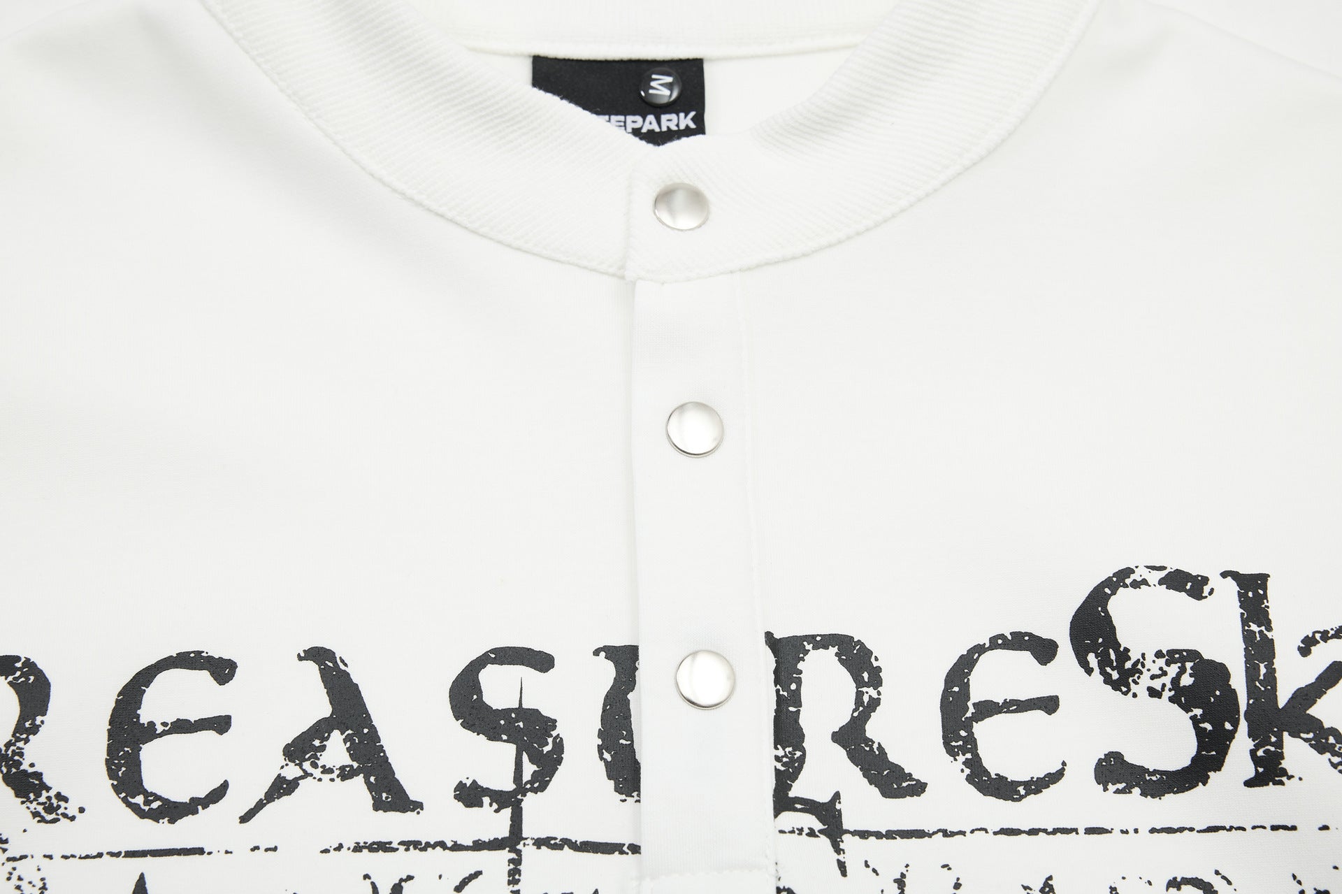 Air Layer Button Art Print Short Sleeve T-Shirt