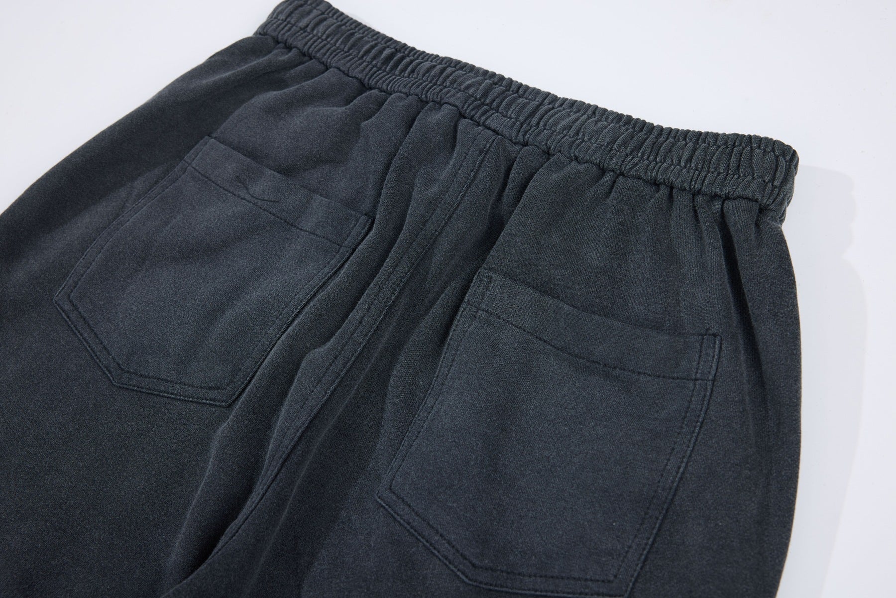 Washed Fade Graphic Wide Leg Sweatpants