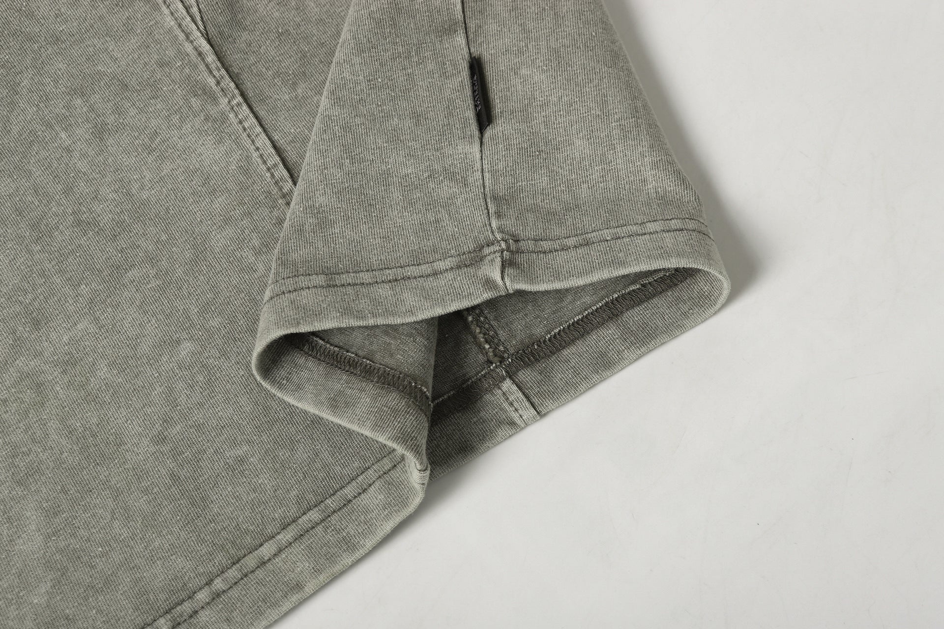 Washed Panel Short Sleeve T-Shirt