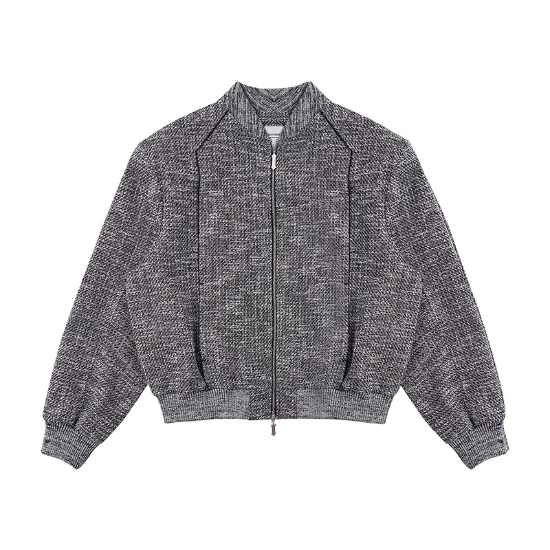 Jacquard Zipper Jacket
