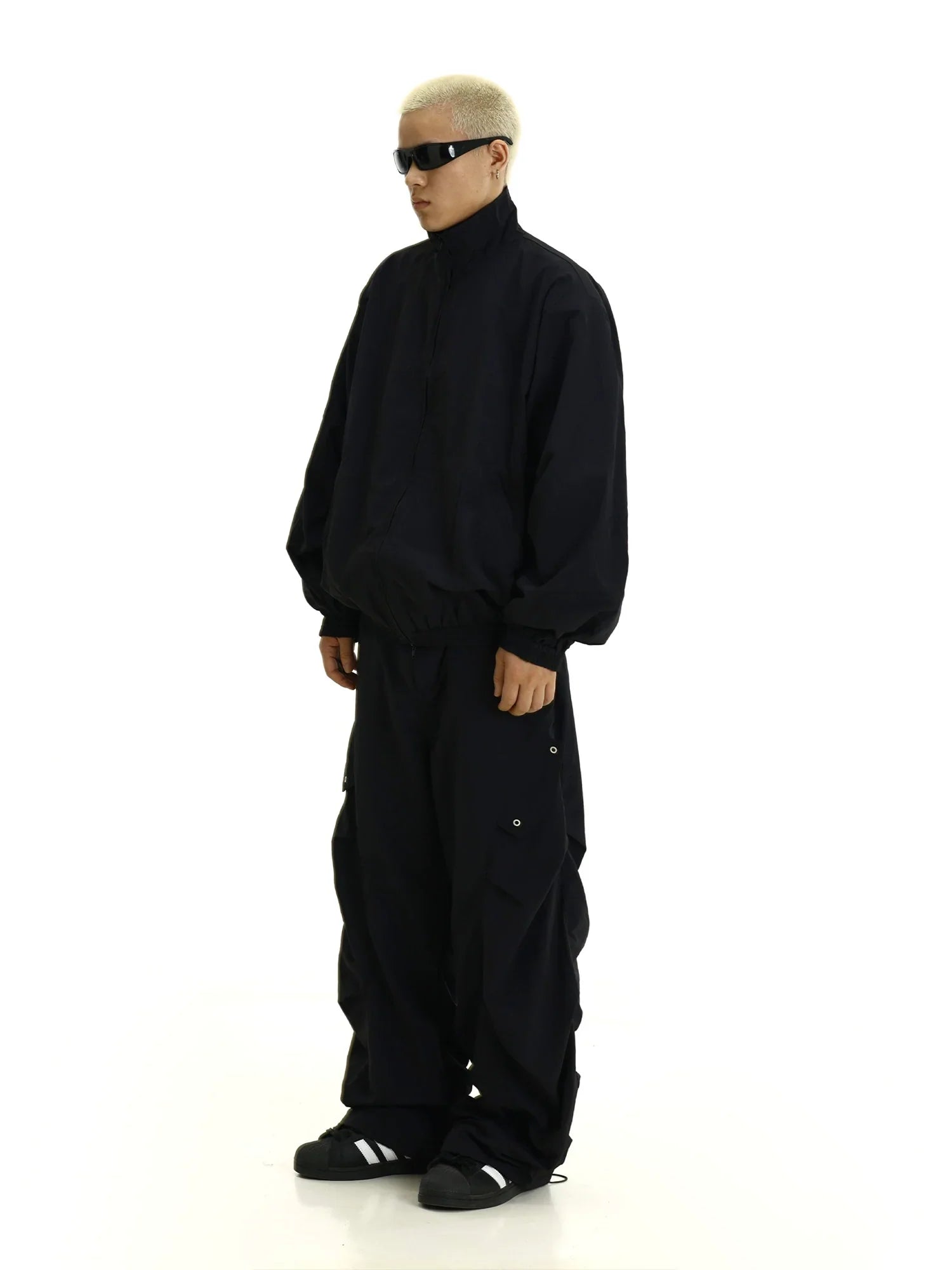 Stand Neck Zipper Jacket