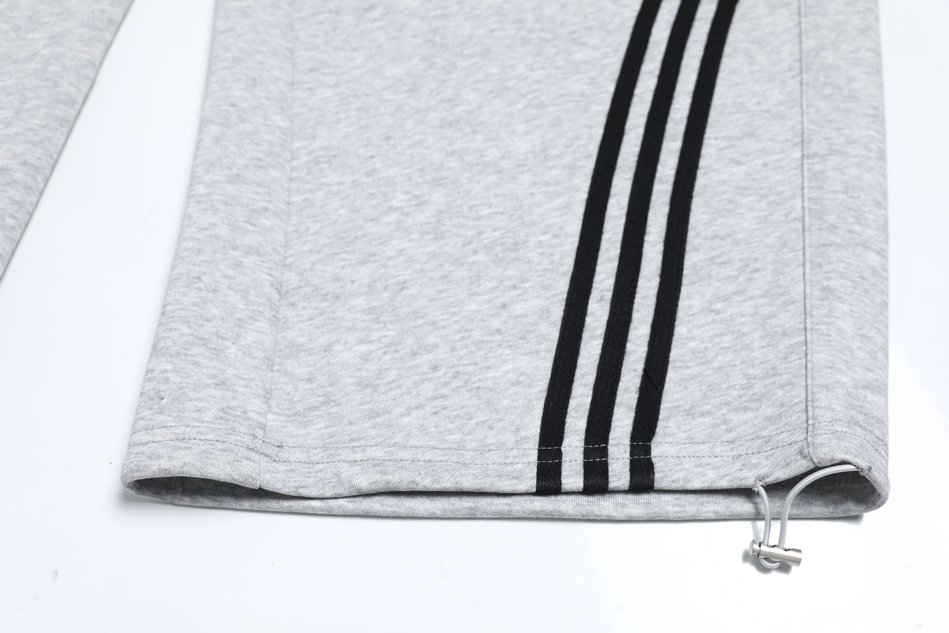 Deconstruction Curved Leg Wide Leg Sweatpants