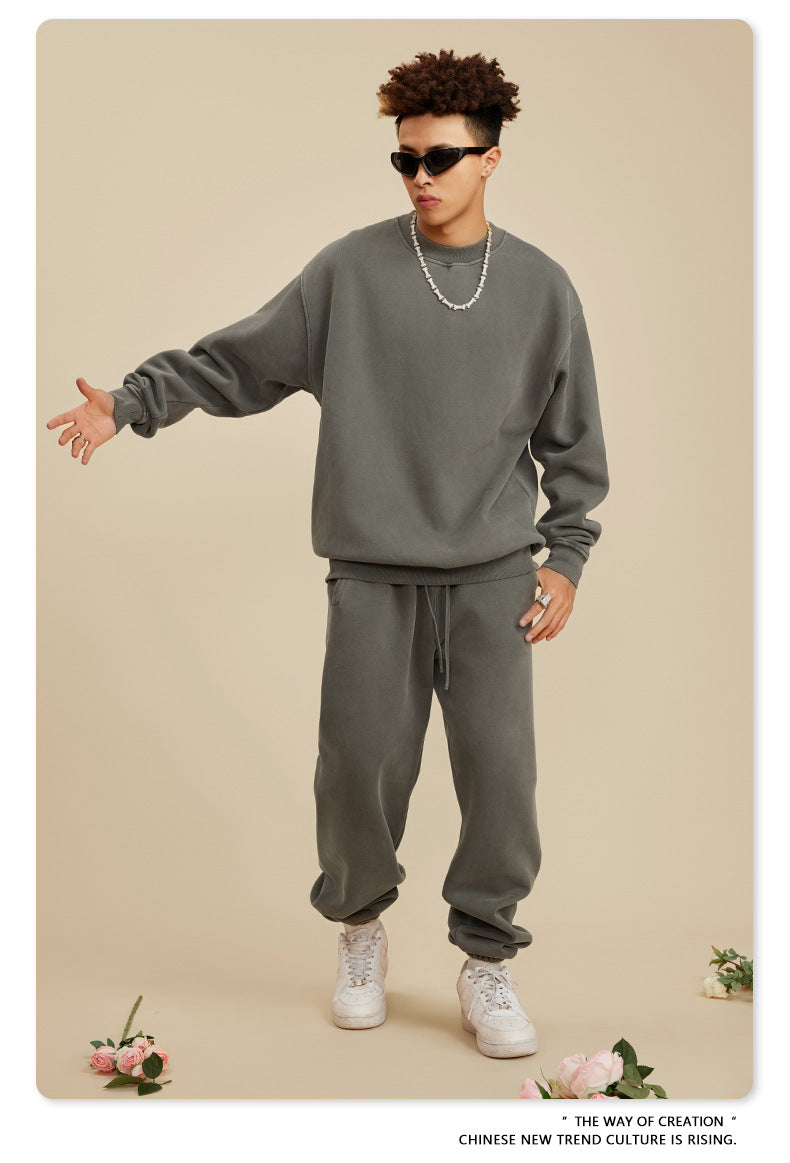 Oversize Washed Sweatshirt