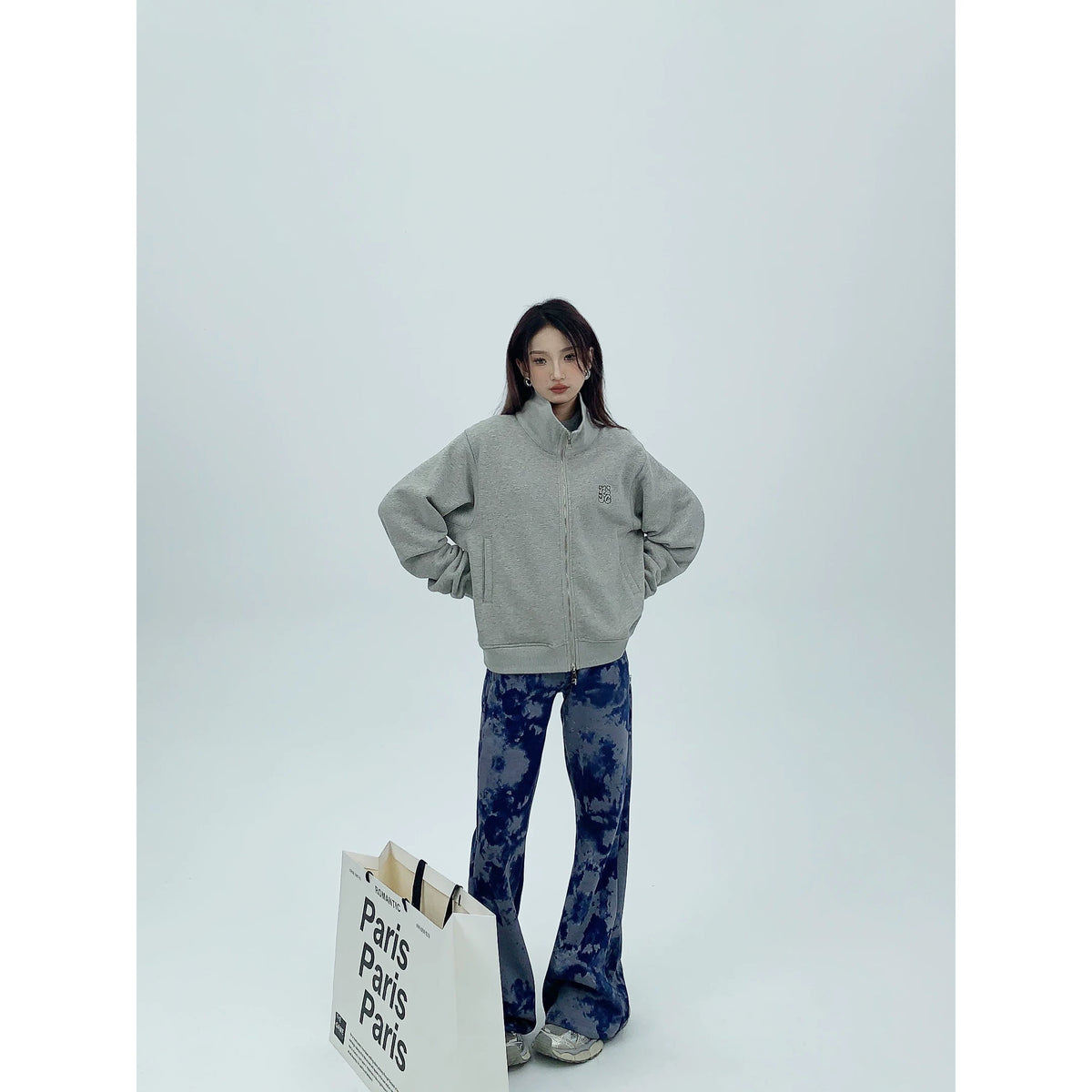 Tie Dye Slim Fit Flare Sweatpants