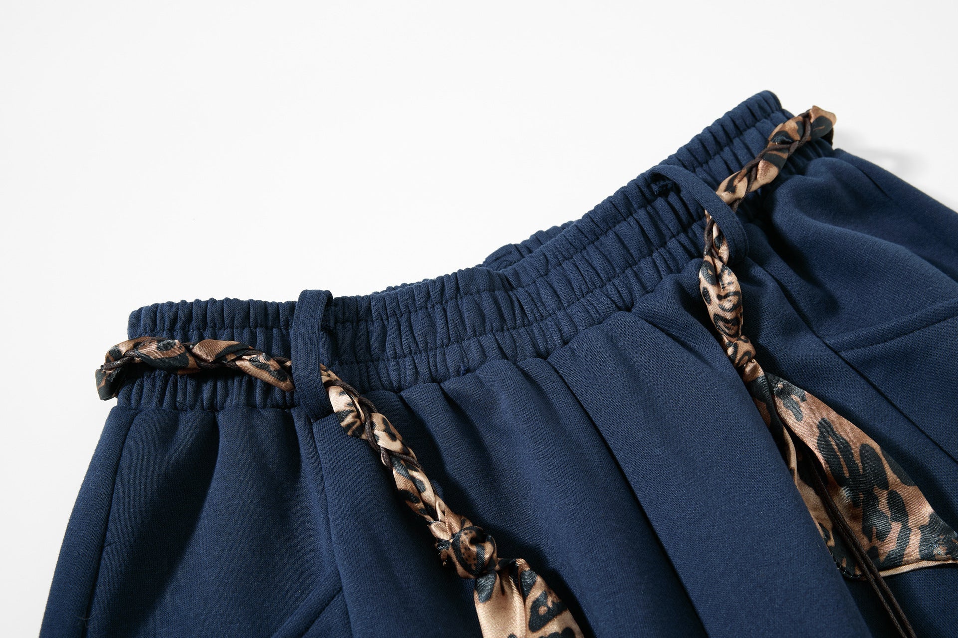 Sporty Curved Wide Leg Pants