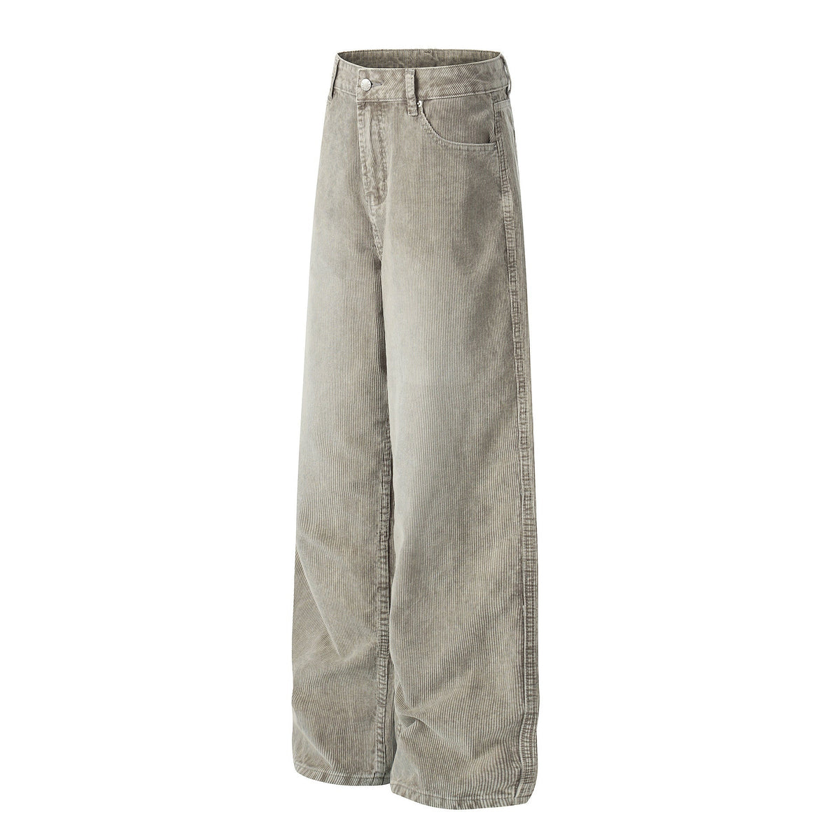 Faded Straight Denim Jeans