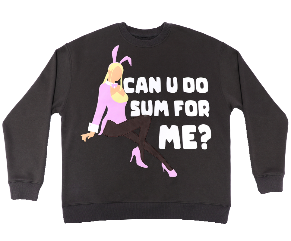 Graphic Print Heavyweight Sweatshirt
