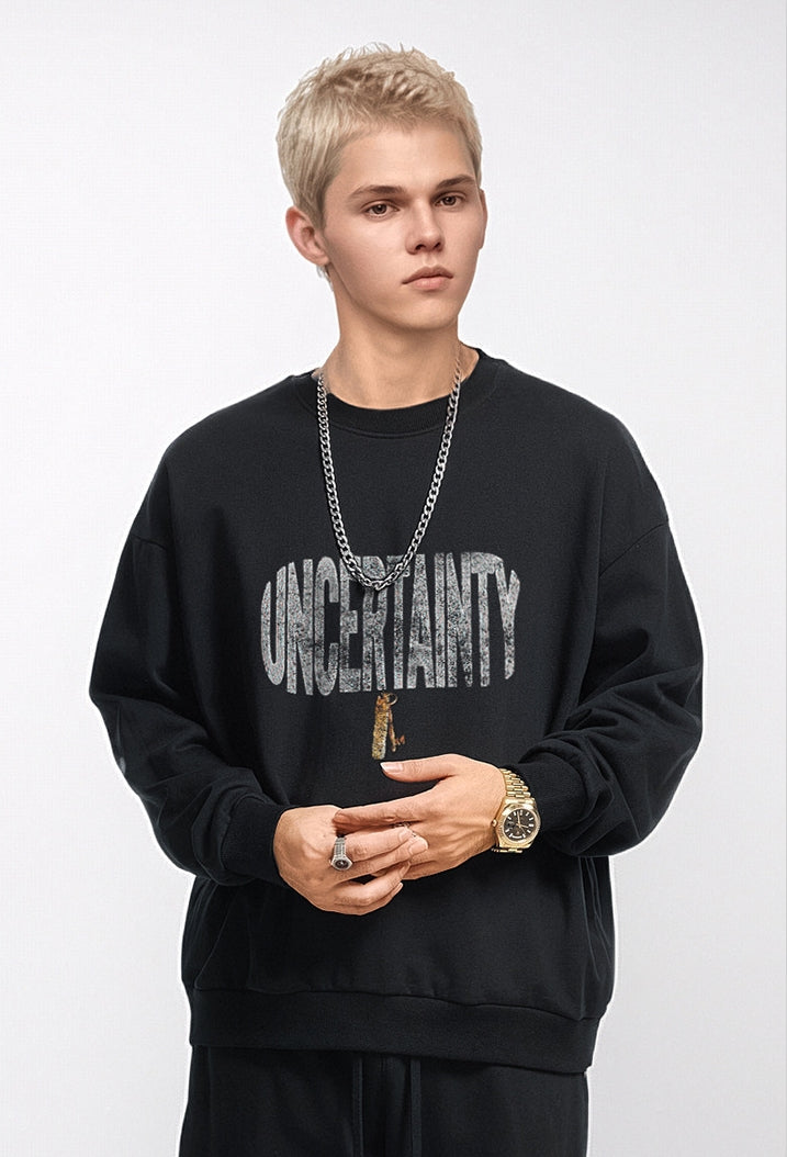 Oversize Round Neck Sweatshirt