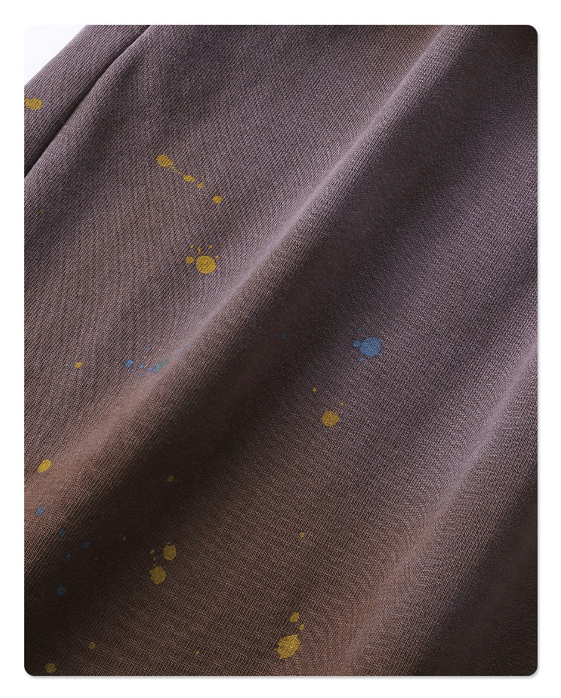 Colorful Ink Splash Short Sleeve T-shirt & Short Pants Setup