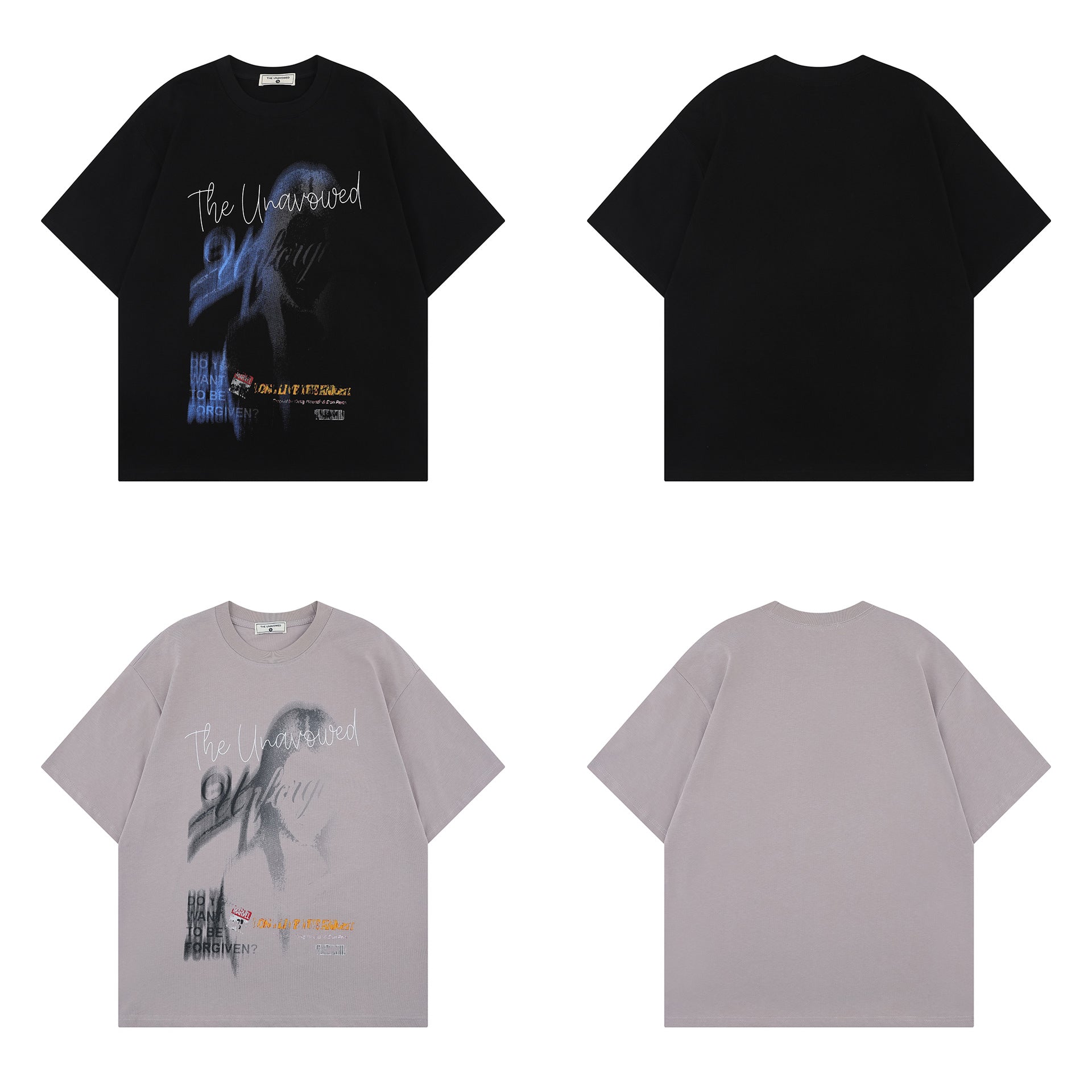 Letter Print Short Sleeve T-Shirt