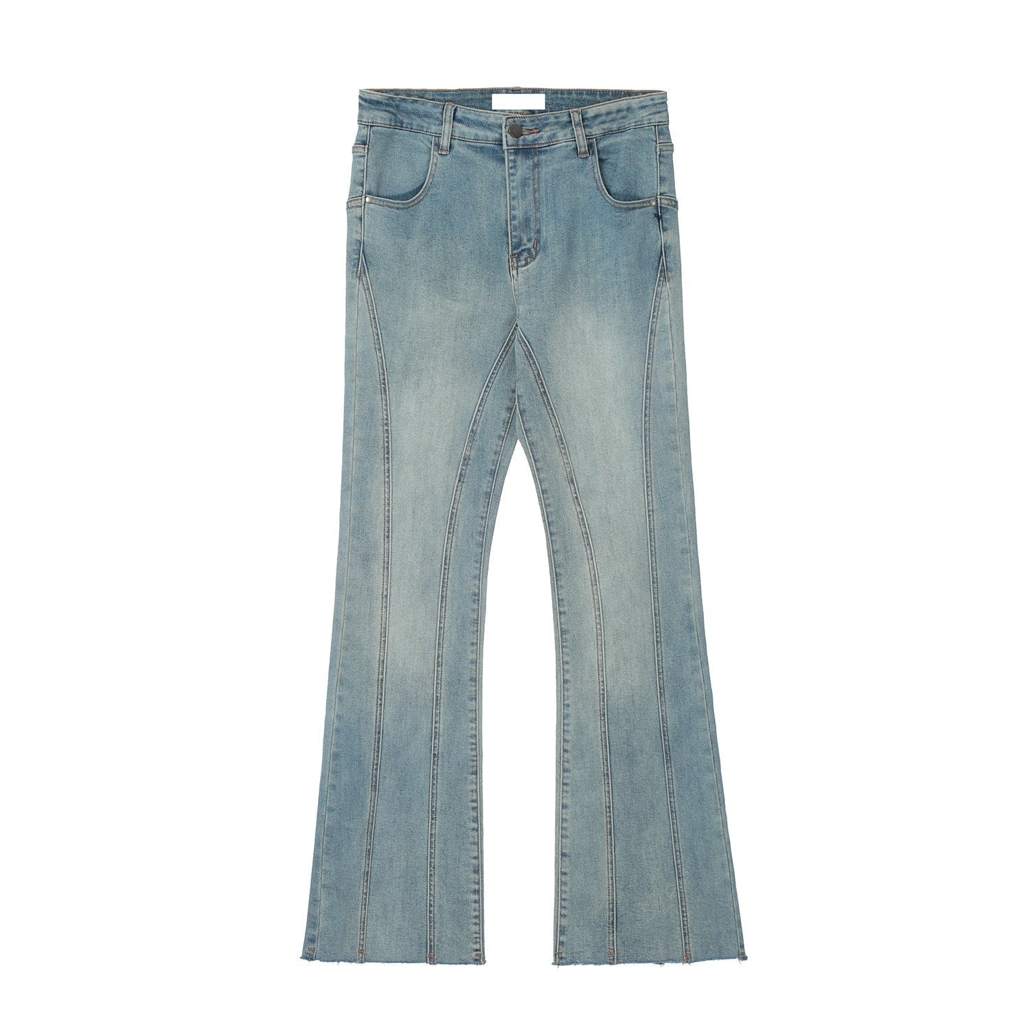 Fade Seam Flare Denim Jeans
