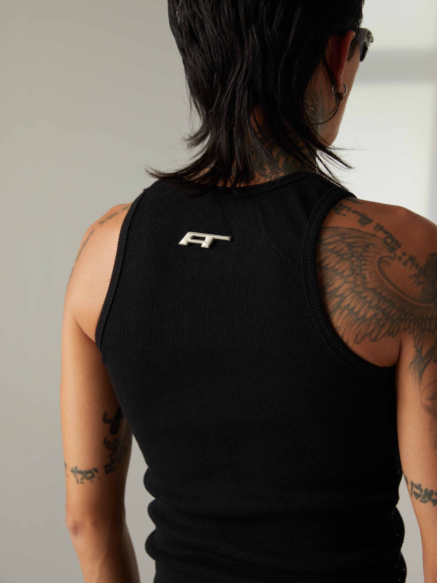 Studs Rhinestone Tank Top
