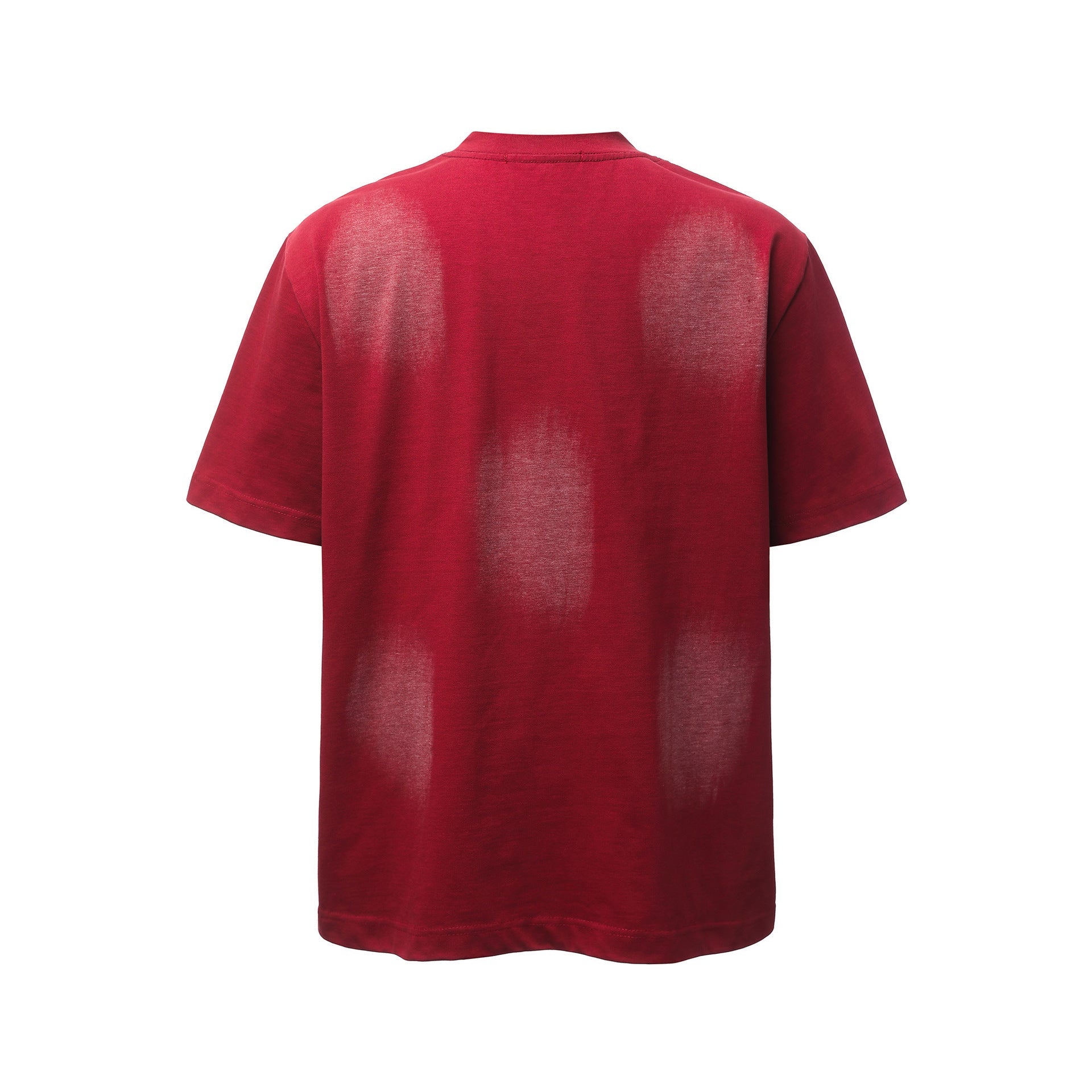 Dirty Dye Letter Print Short Sleeve T-Shirt