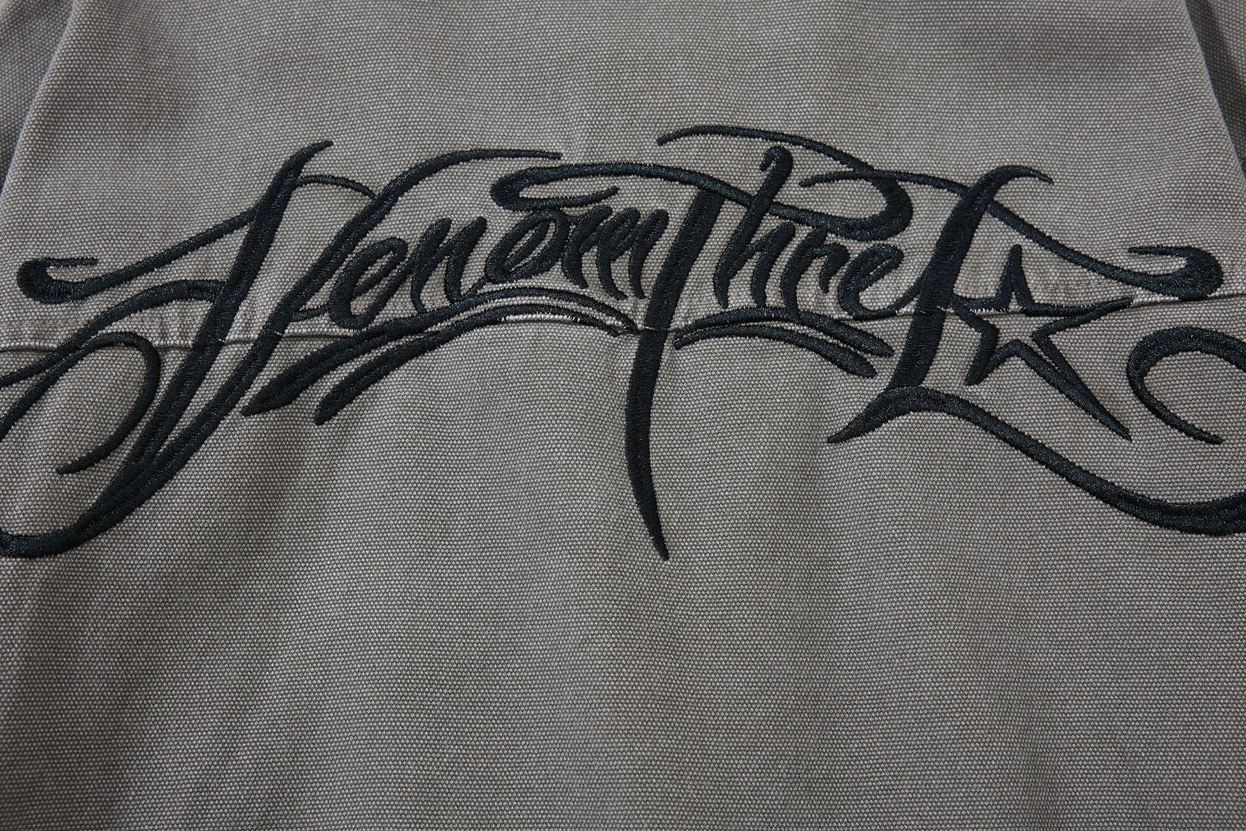 Canvas Embroidery Jacket
