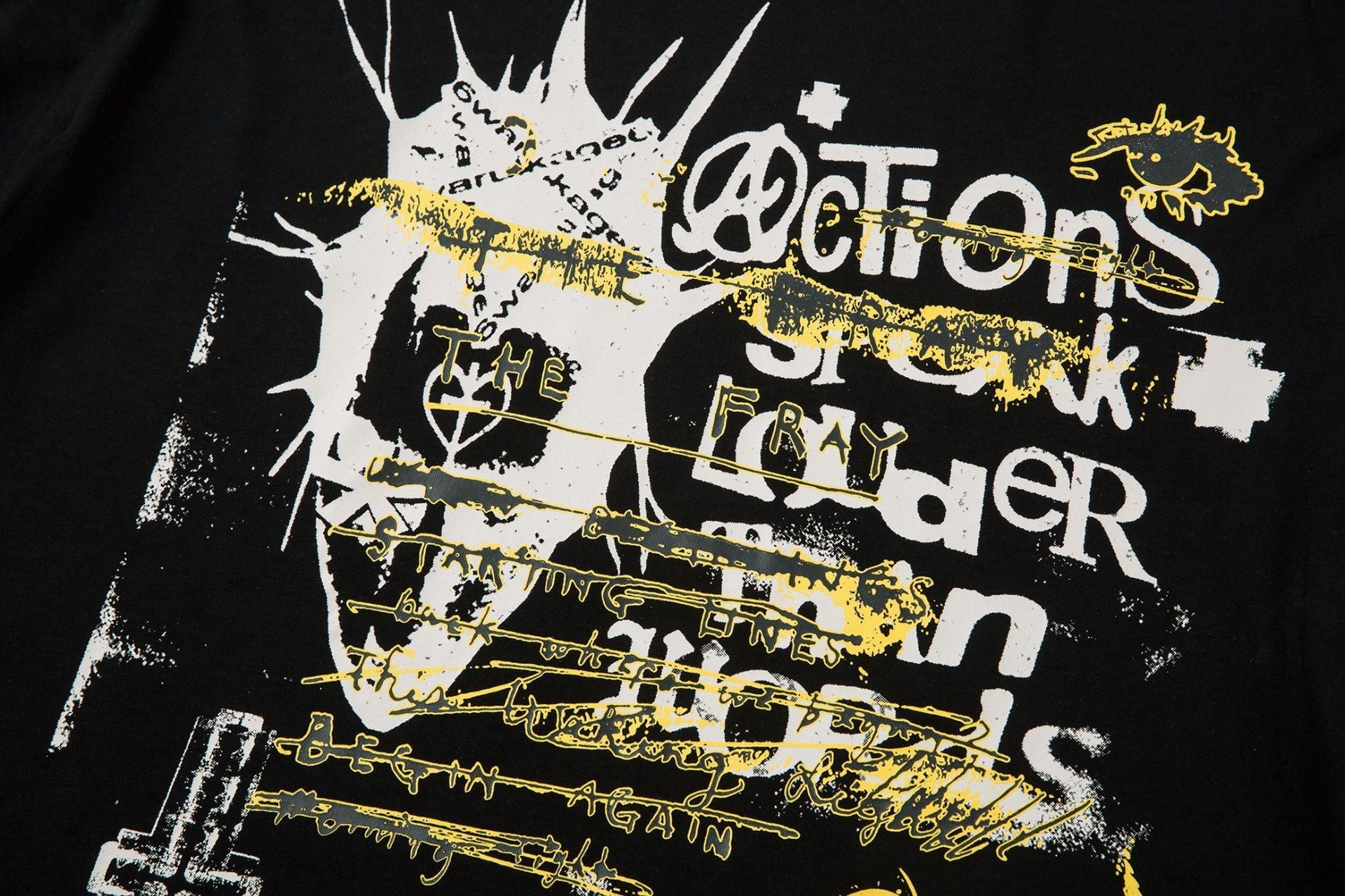 Fake Layered Graphic Print Long Sleeve T-Shirt